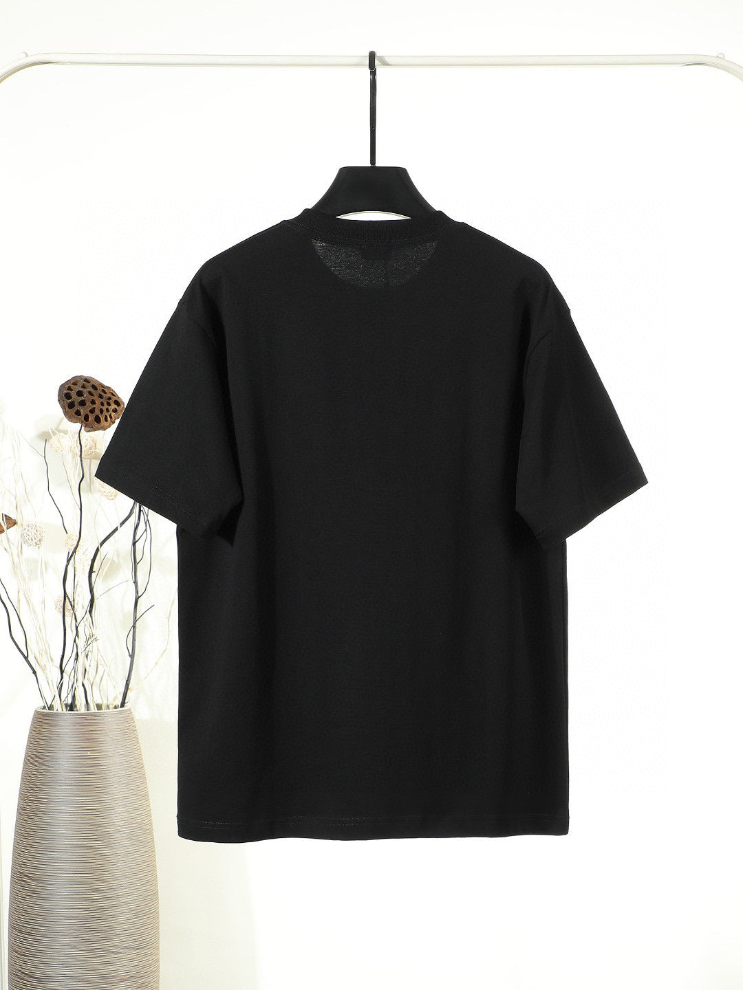 Fendi 2026 Men's Puppy Embroidered T-shirt Cotton 797178