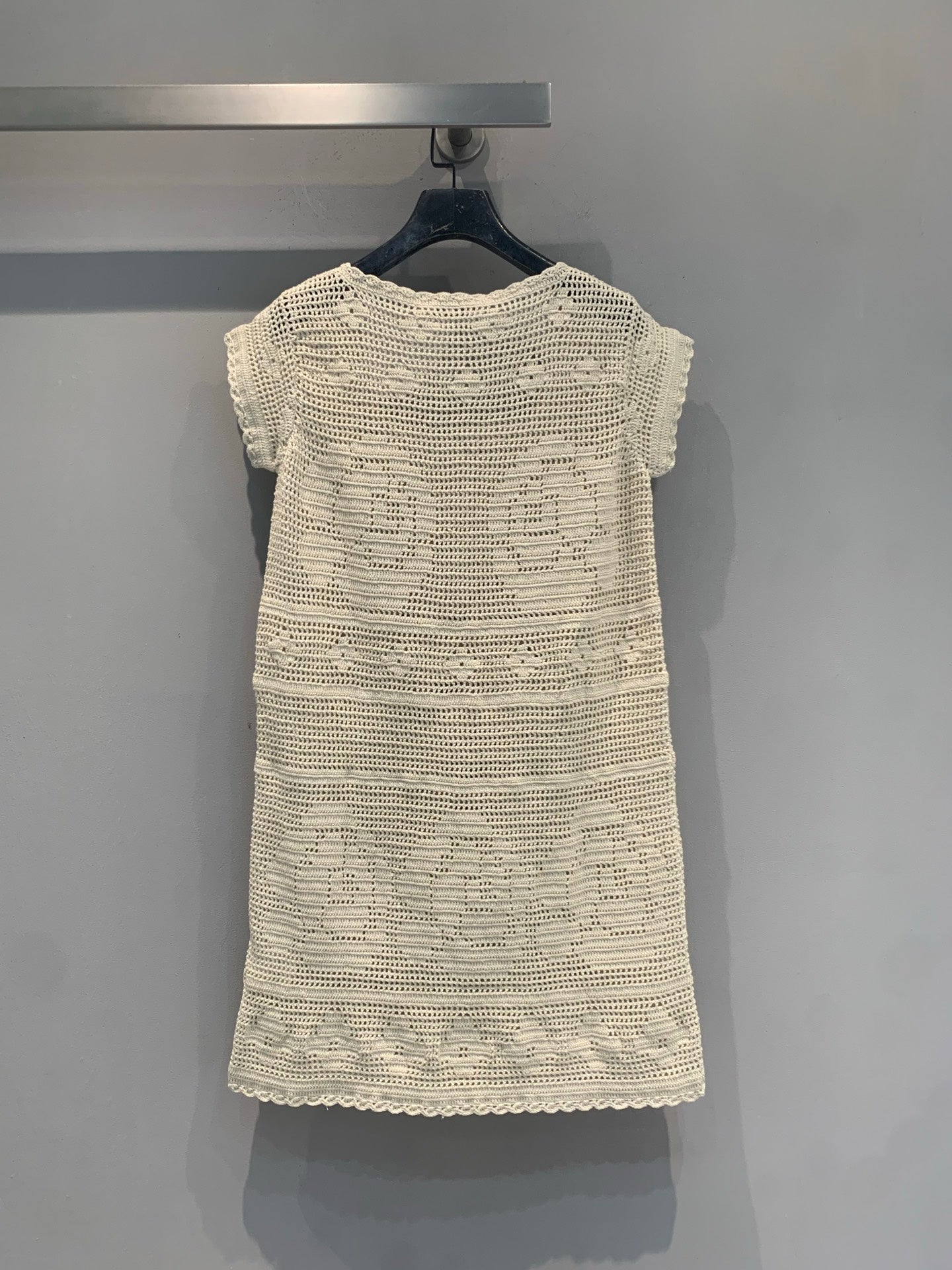 MiuMiu 2026 Dress Cream Wool 646099