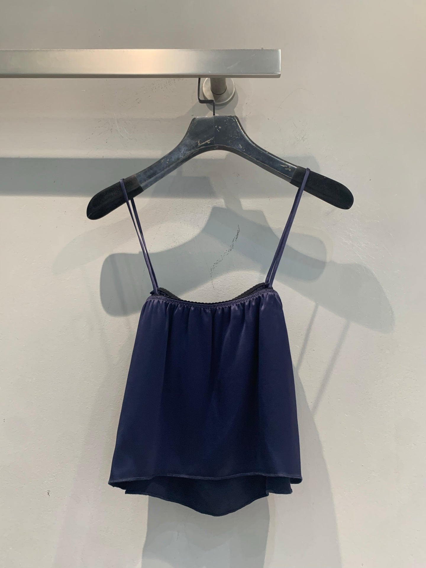MiuMiu 2026 Set Satin Navy 646105