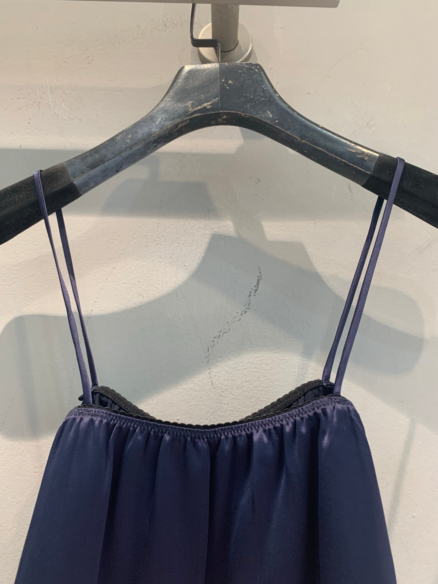MiuMiu 2026 Set Satin Navy 646105