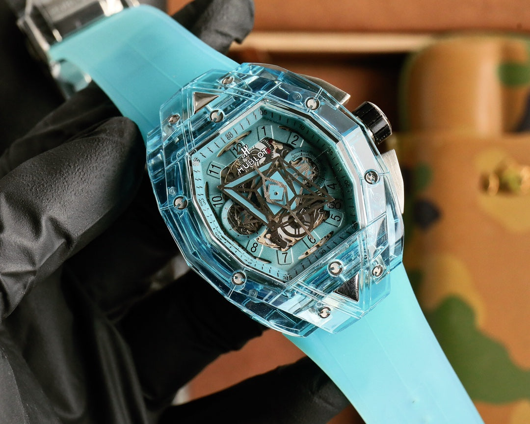 Hublot Big Bang Sang Bleu Blue Ceramic 42MM Watch