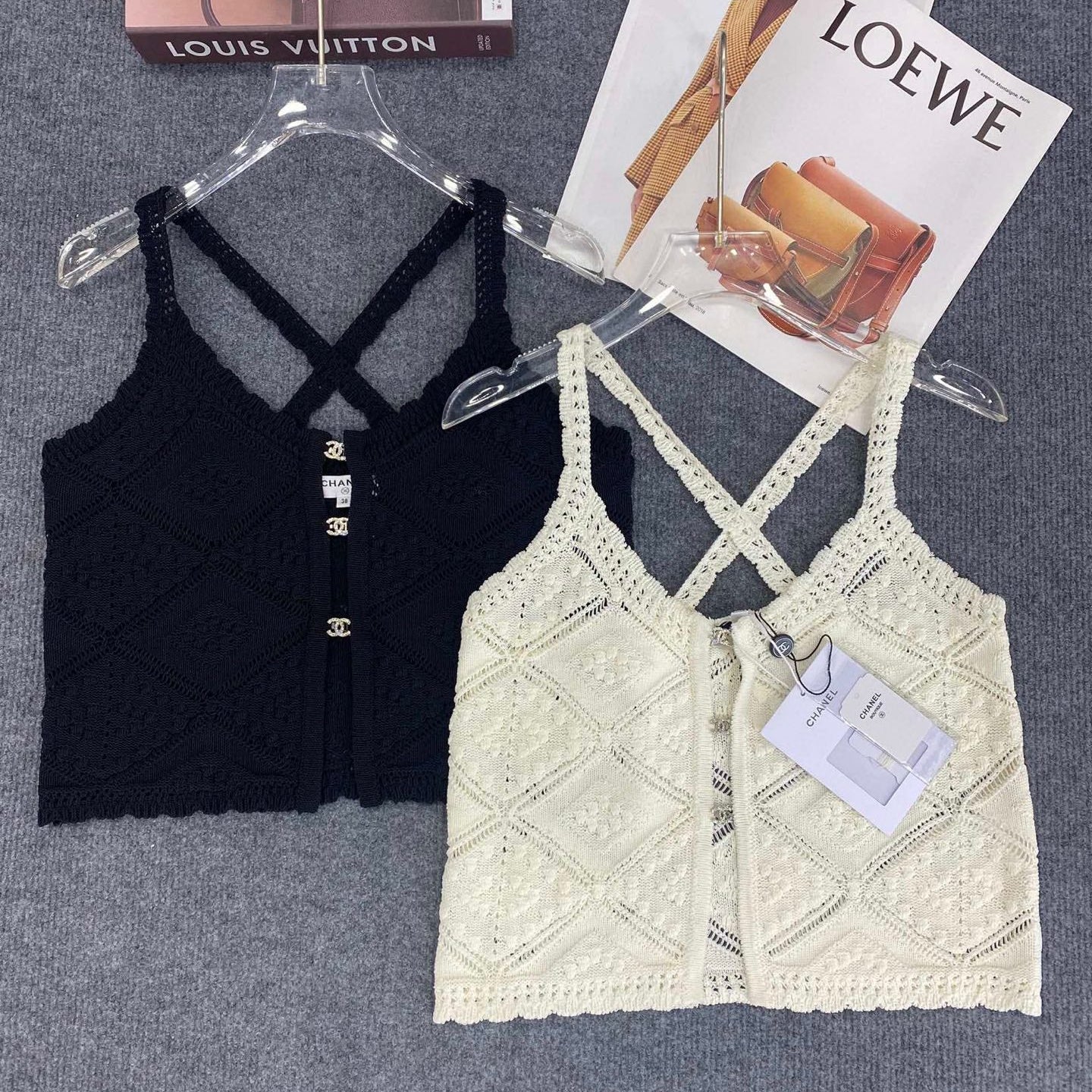 Chanel 2026 Knitted Sexy Camisole Viscose Cotton 170763