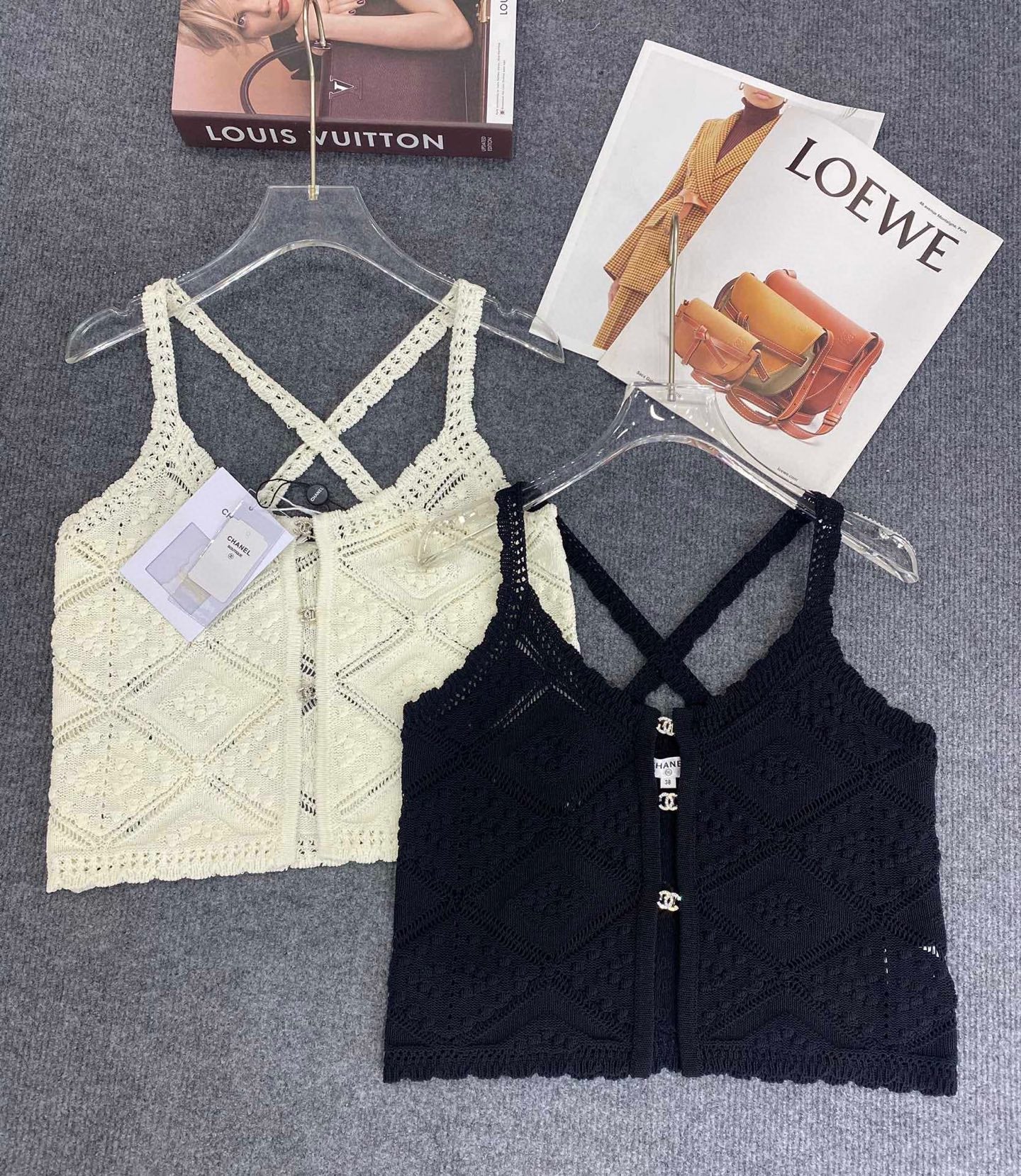 Chanel 2026 Knitted Sexy Camisole Viscose Cotton 170763