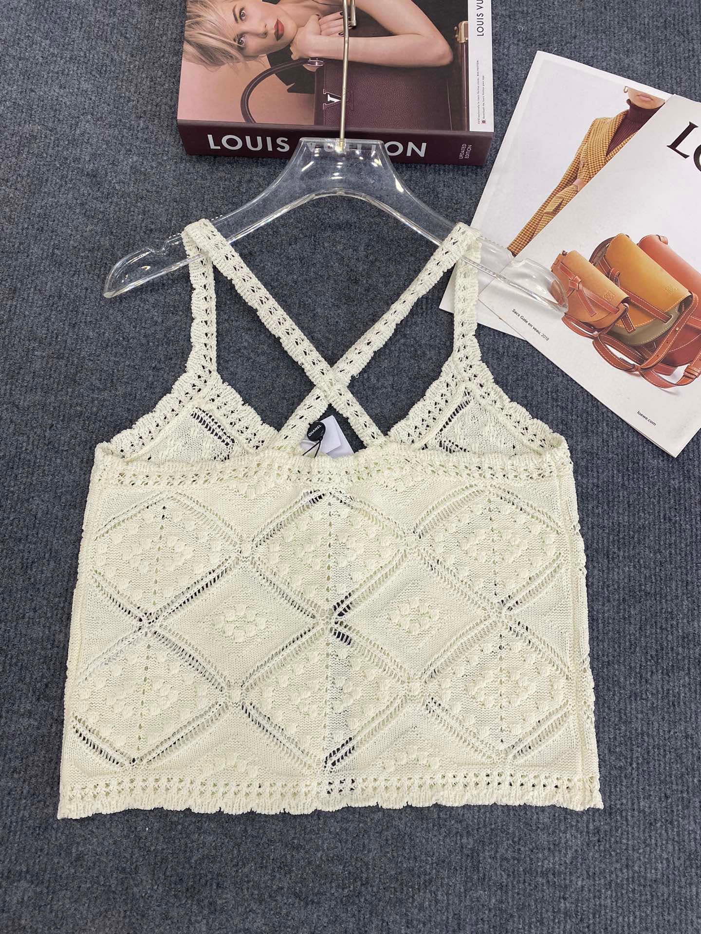 Chanel 2026 Knitted Sexy Camisole Viscose Cotton 170763