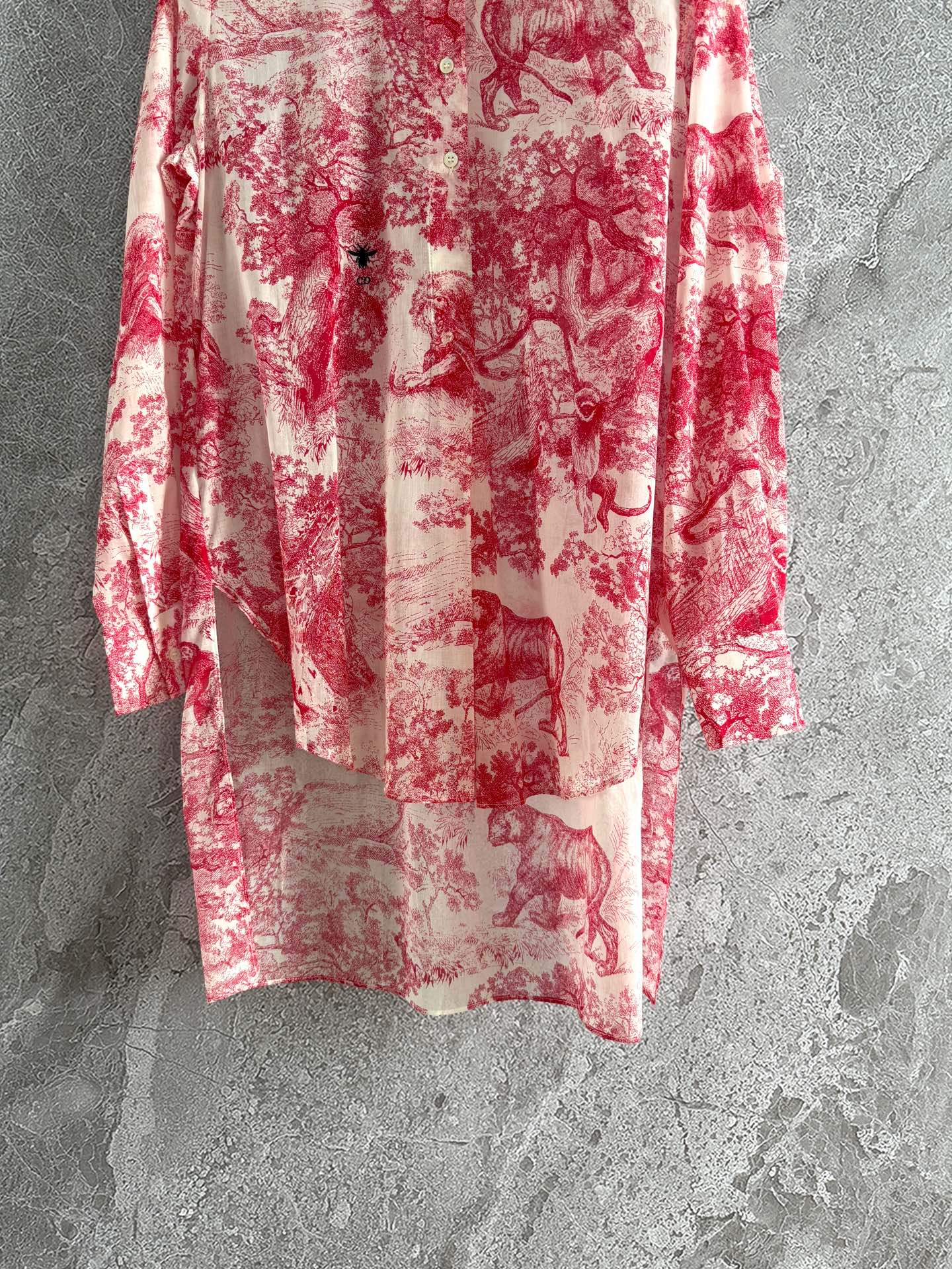 CD Shirt Red Cotton