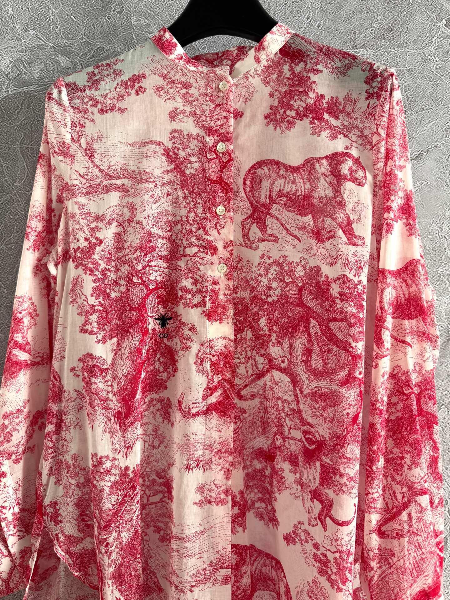 CD Shirt Red Cotton