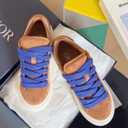 CD B33 Sneaker 40mm Light Brown Monogram Suede