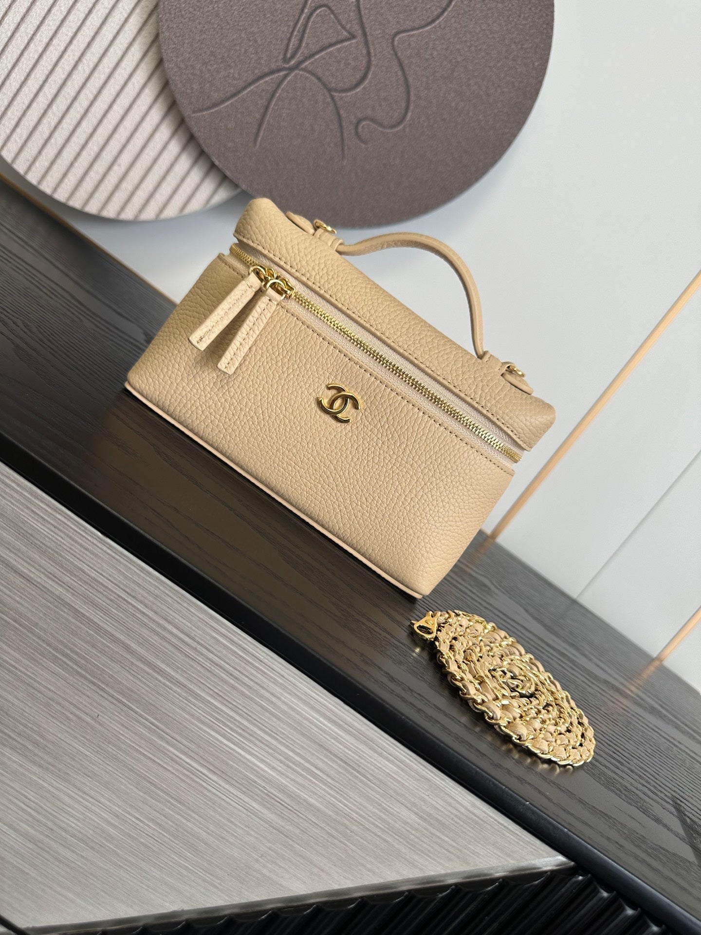 Chanel 2026 Vanity Bag 23cm And 28cm Grained Calfskin