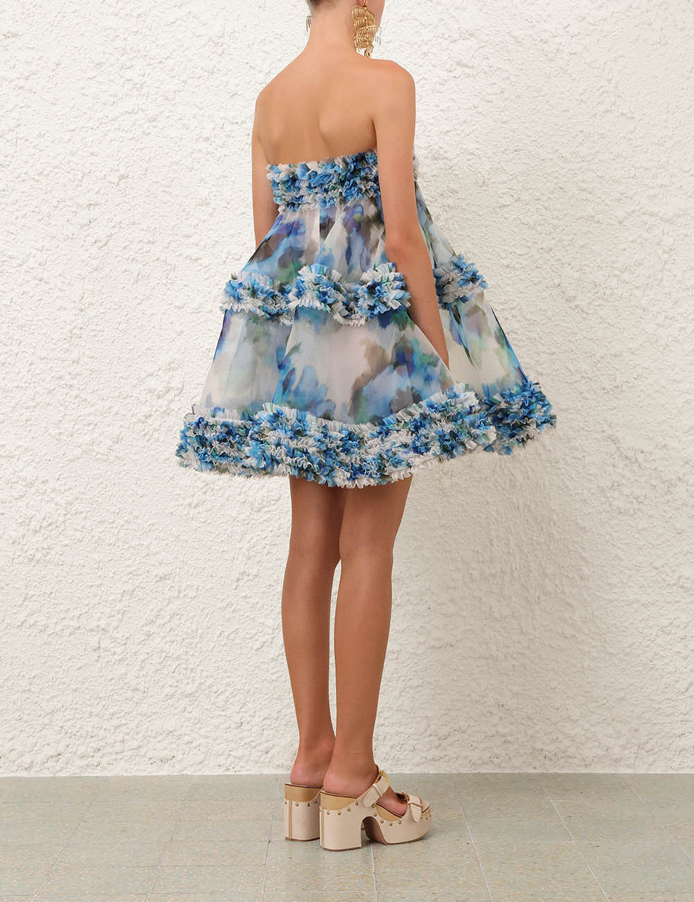 Zimmermann 2026 Ruffled Short Dress 612