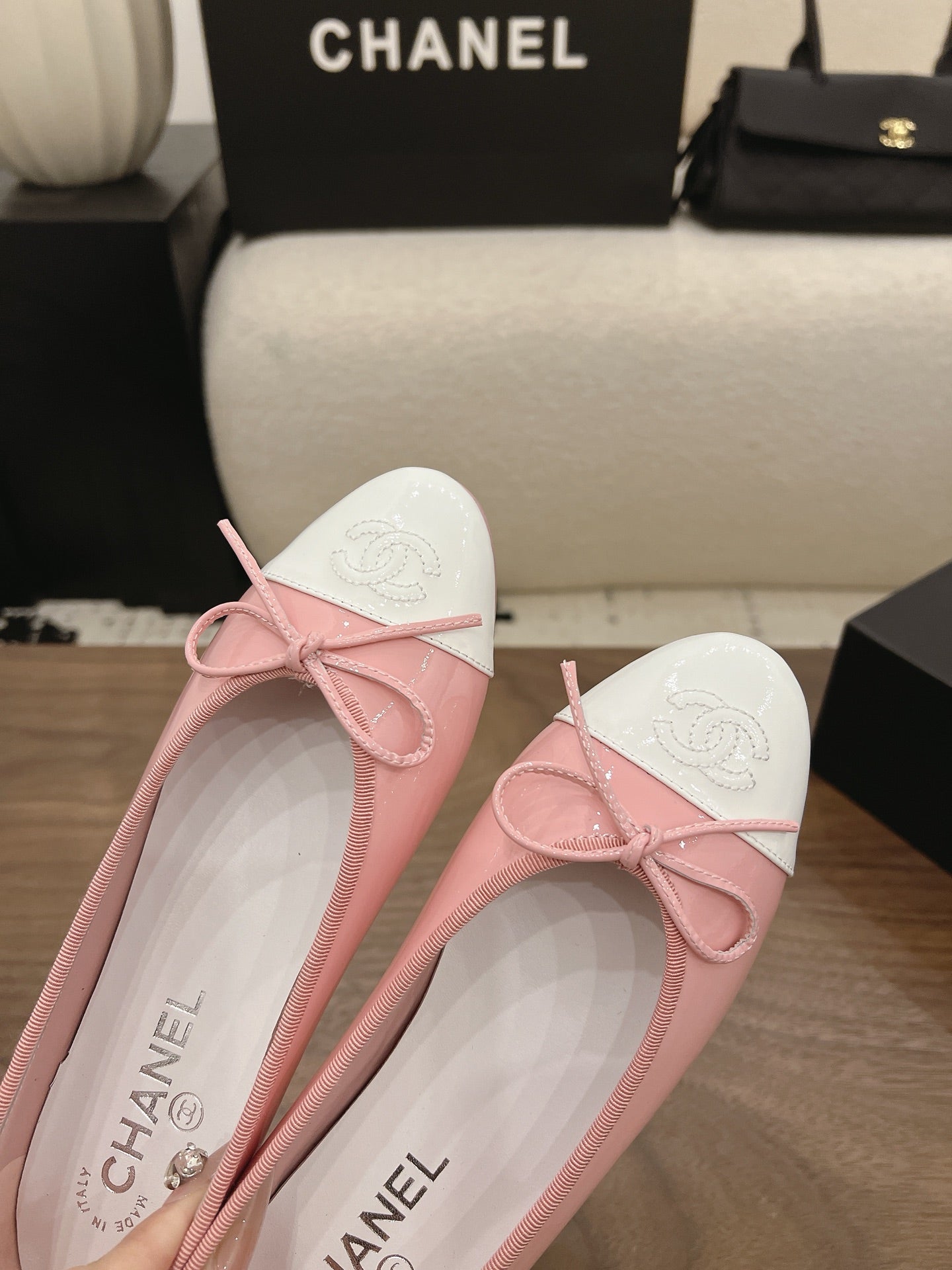 Chanel 2026 Ballet Flat Patent Leather 897526