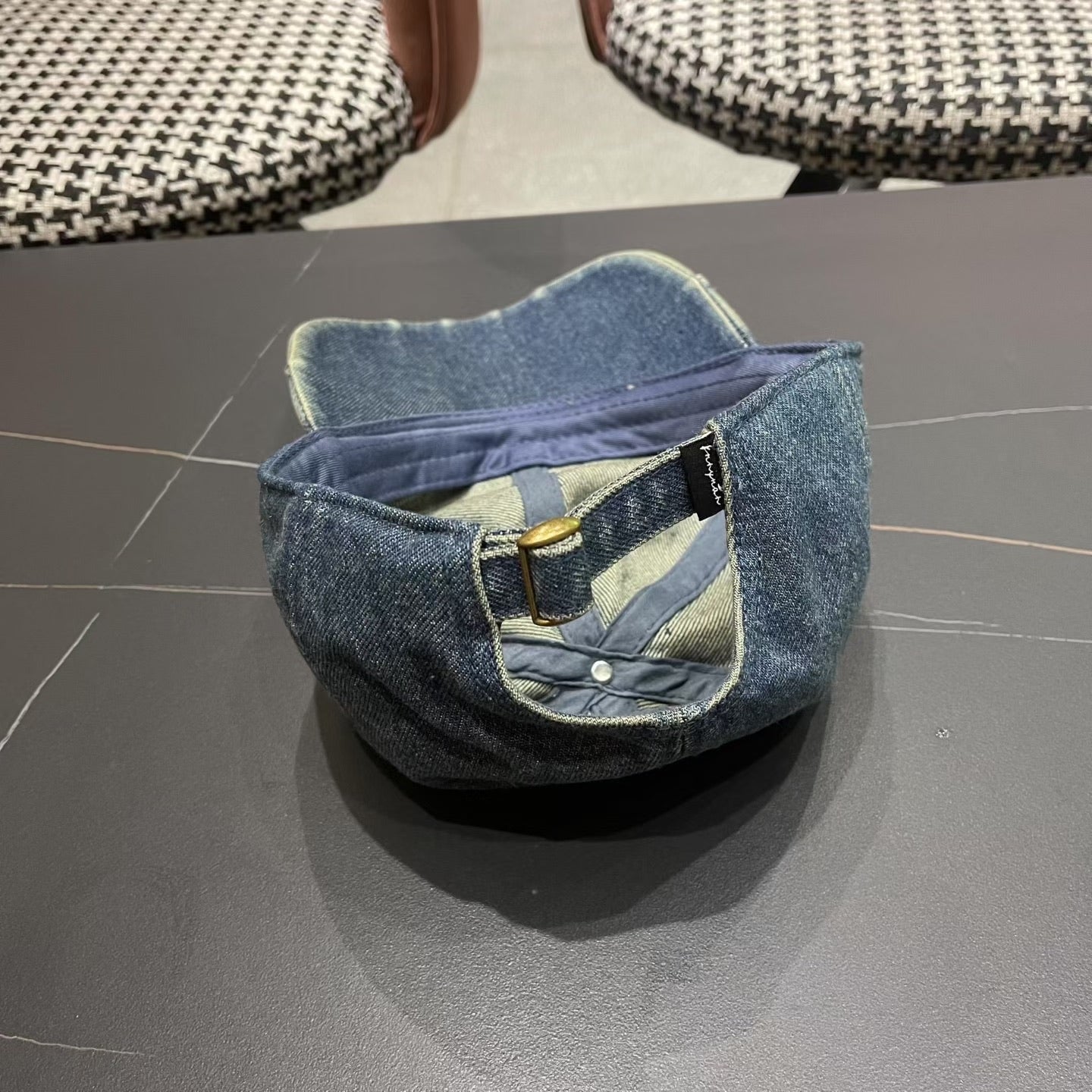 Celine Baseball Denim Hat 196142