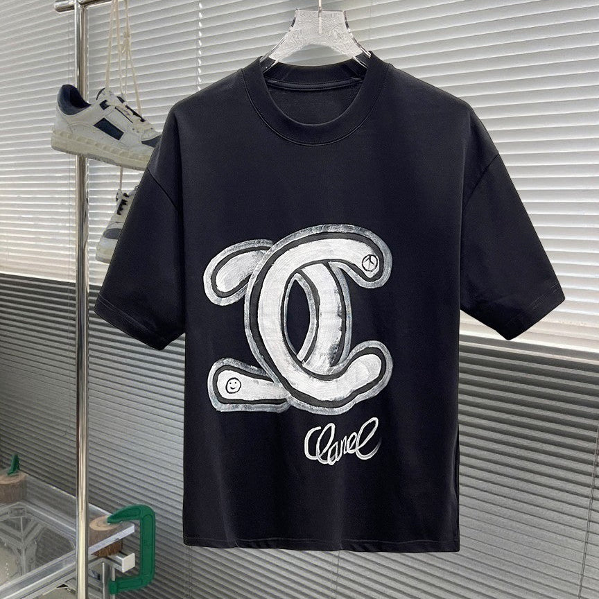 CC 2026 Hand-painted T-shirt Cotton 456188