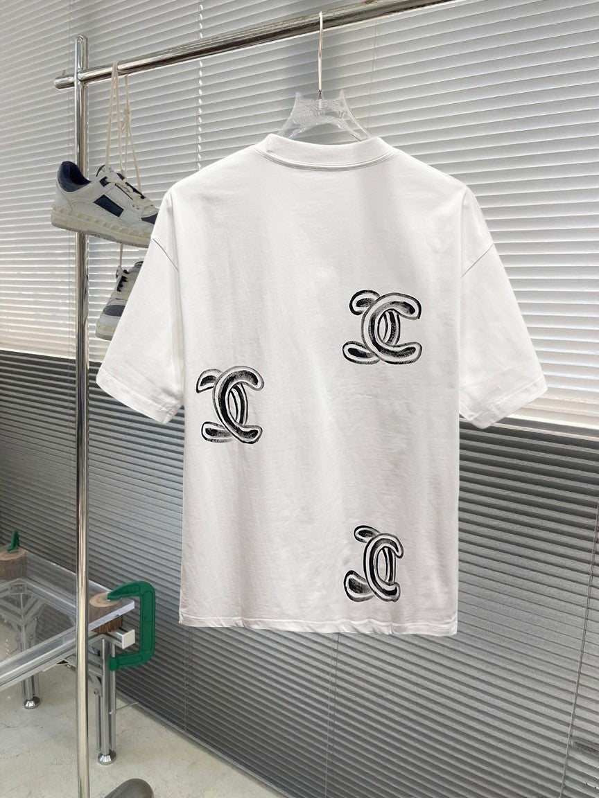 CC 2026 Hand-painted T-shirt Cotton 456188
