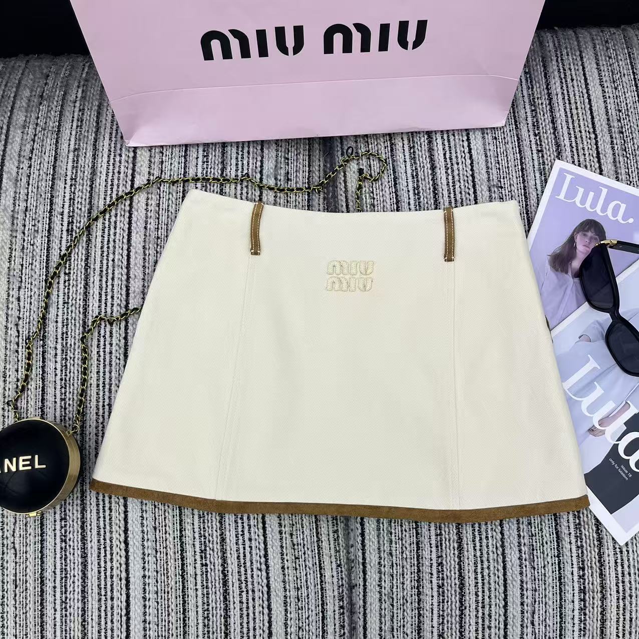 Miu Miu 25 Set White Cotton 279947