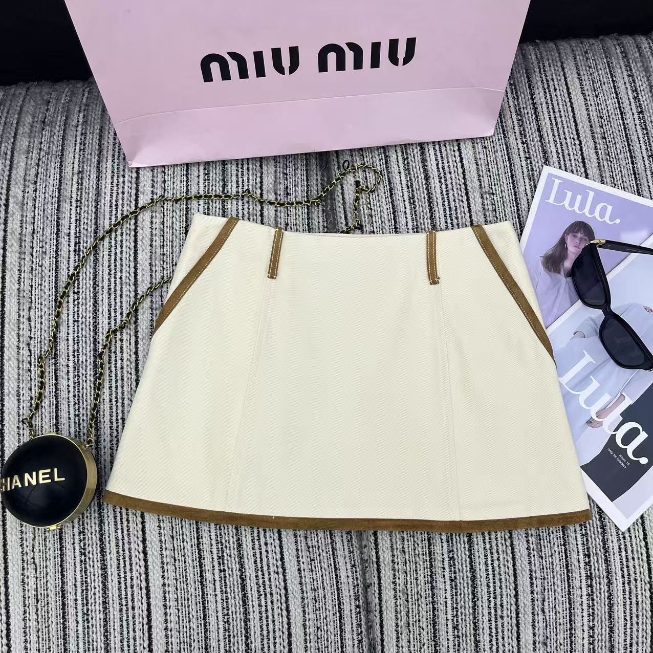 Miu Miu 25 Set White Cotton 279947