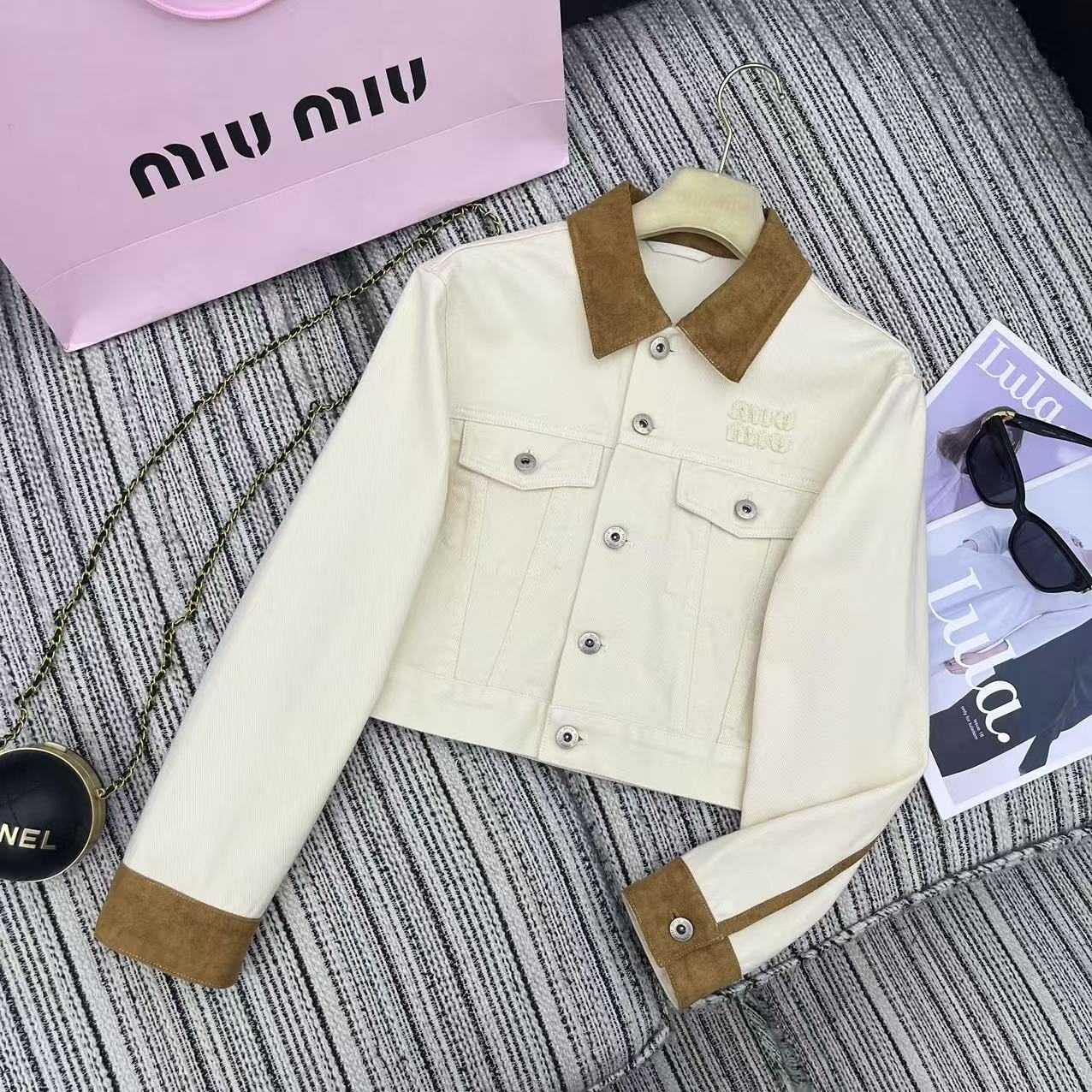 Miu Miu 25 Set White Cotton 279947