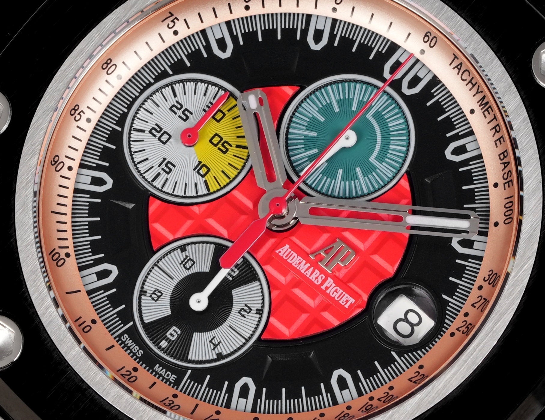 Audemars Piguet Royal Oak Offshore Chronograph 44mm Black Case Red Dial