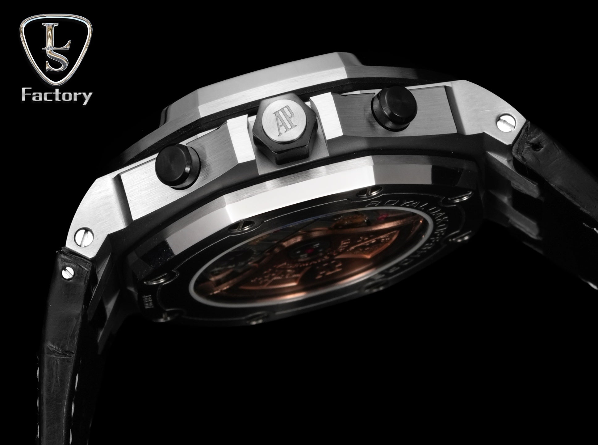 Audemars Piguet Royal Oak Offshore Chronograph 42mm Stainless Steel Black White Dial