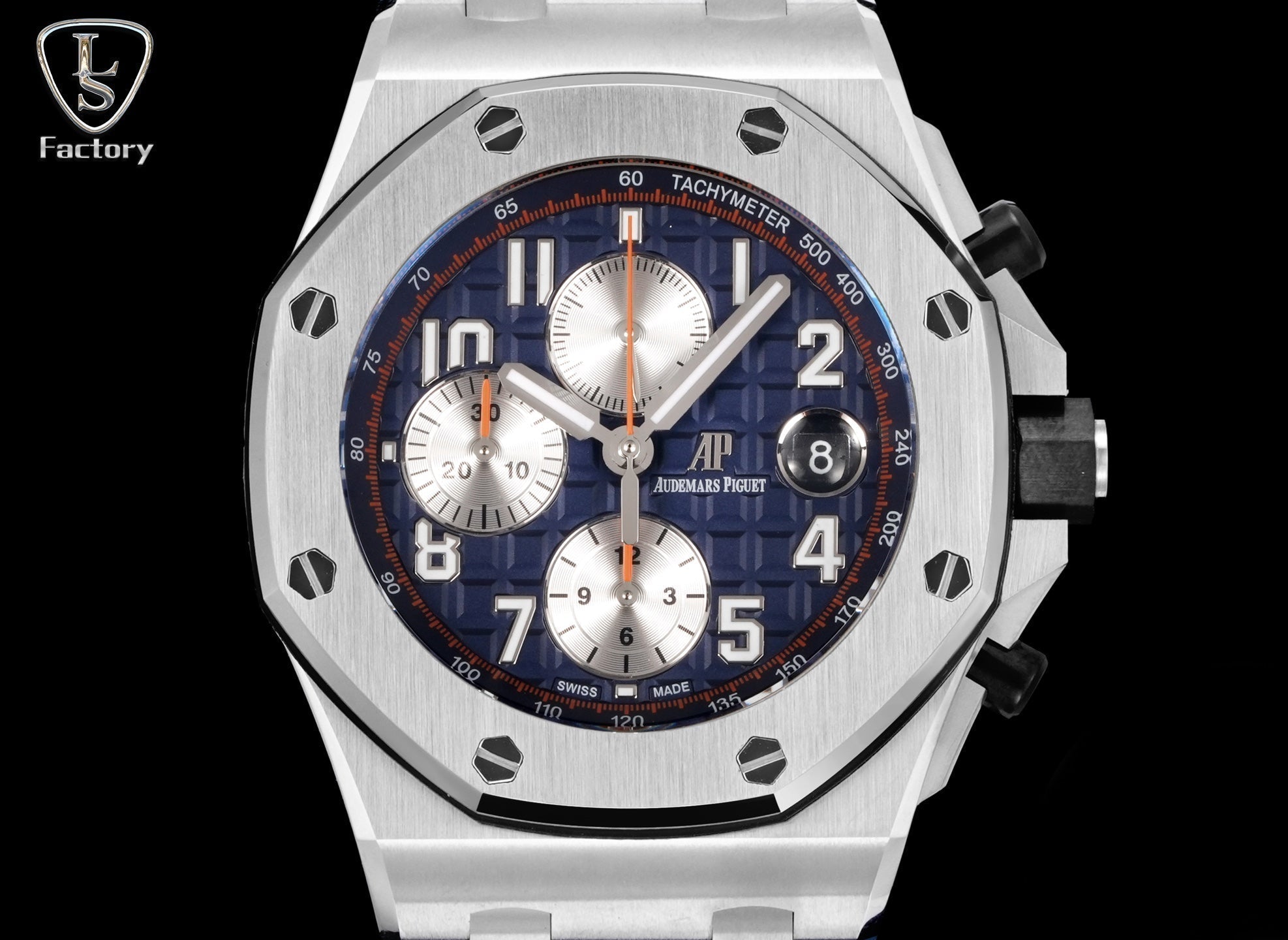 Audemars Piguet Royal Oak Offshore Chronograph 42mm Stainless Steel Blue Grey Dial