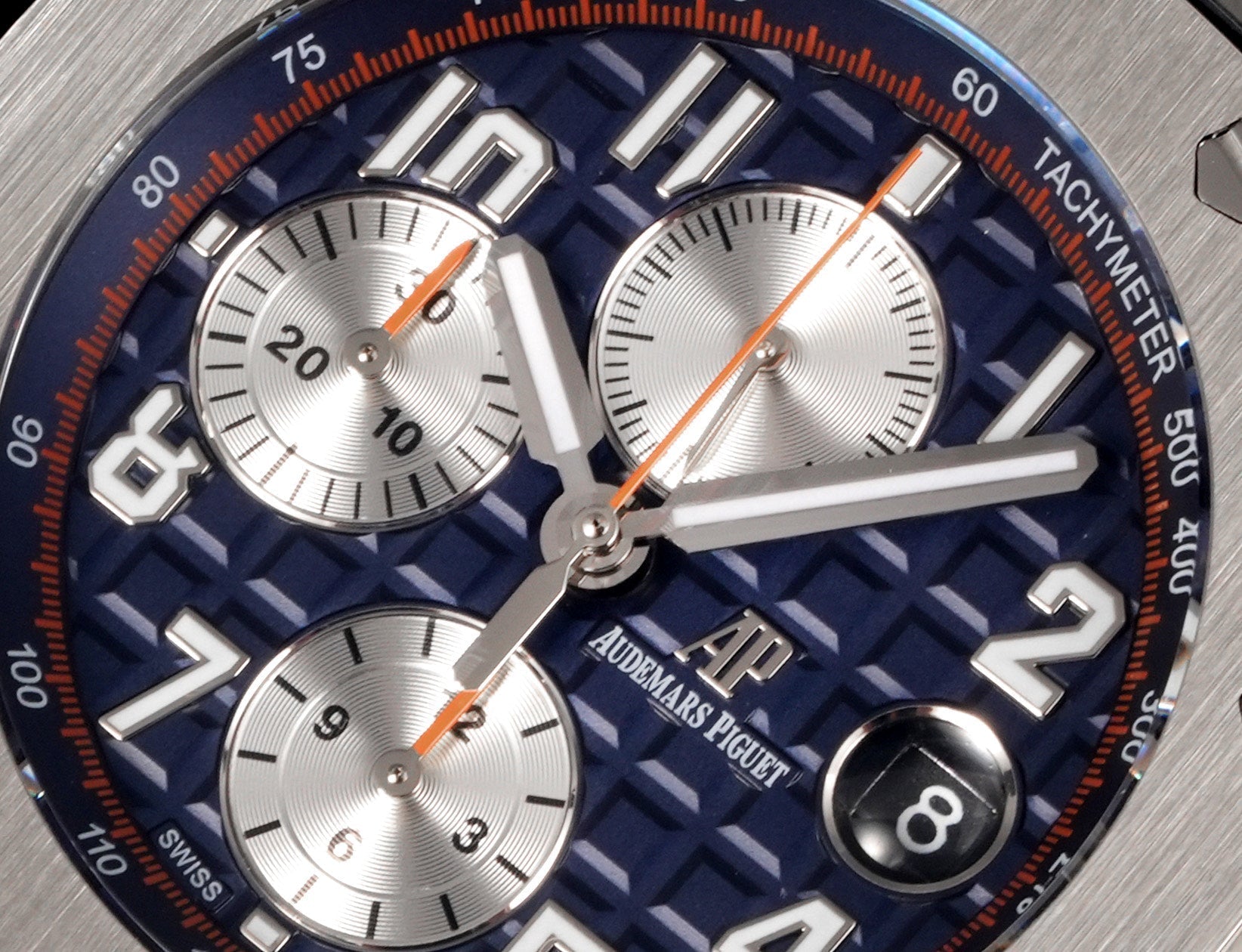 Audemars Piguet Royal Oak Offshore Chronograph 42mm Stainless Steel Blue Grey Dial