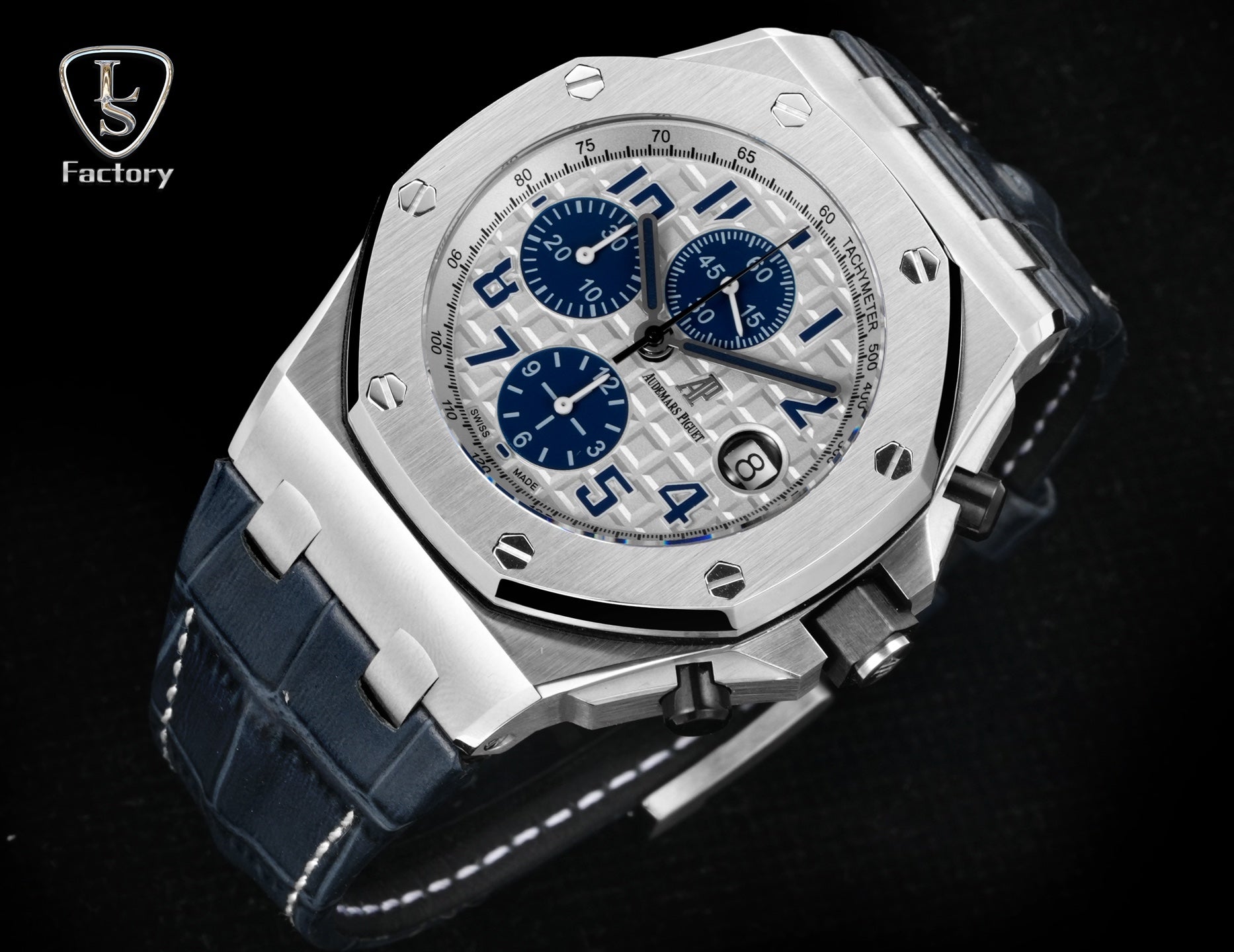 Audemars Piguet Royal Oak Offshore Chronograph 42mm Stainless Steel Blue Dial