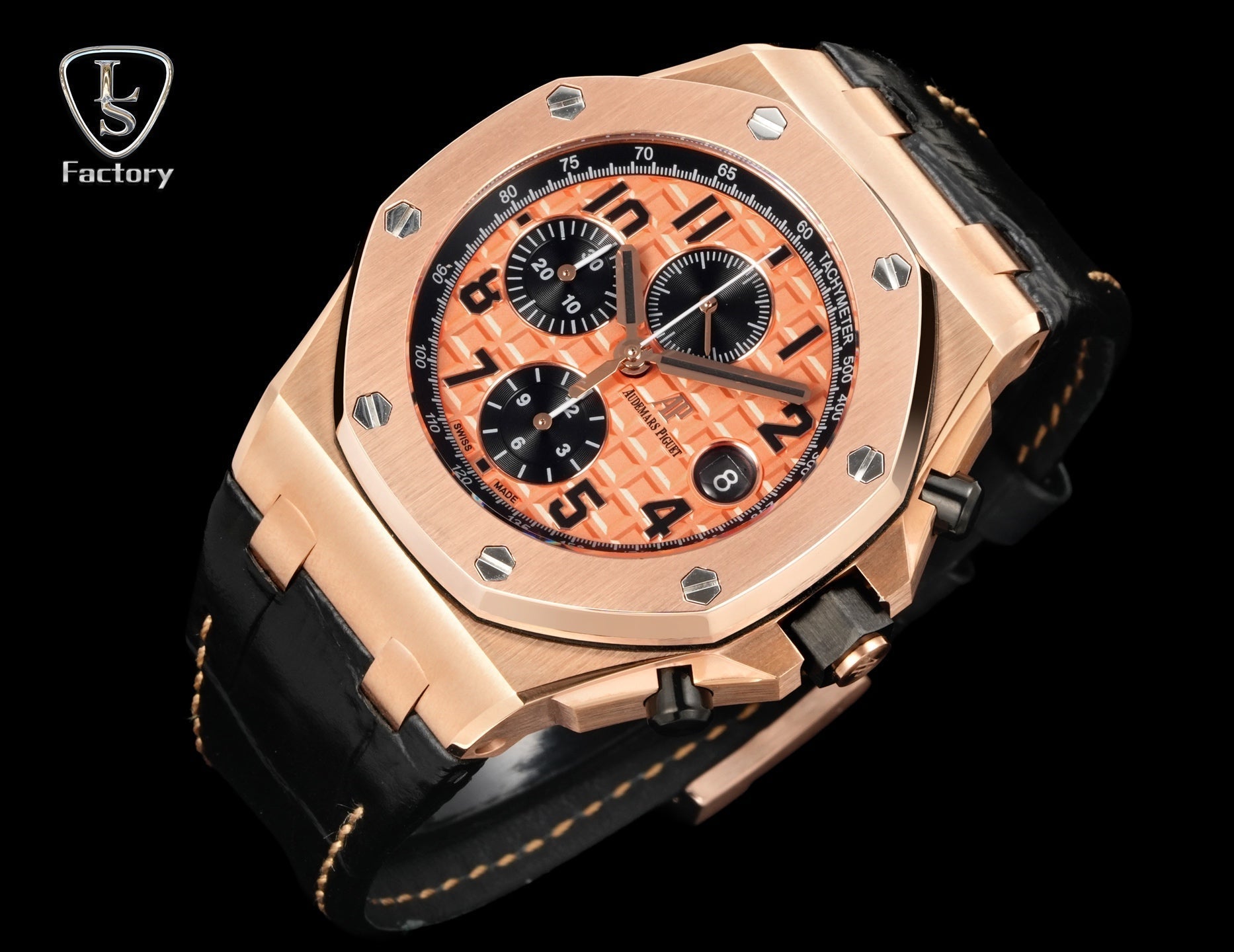 Audemars Piguet Royal Oak Offshore Chronograph 42mm Rose Gold Orange Dial