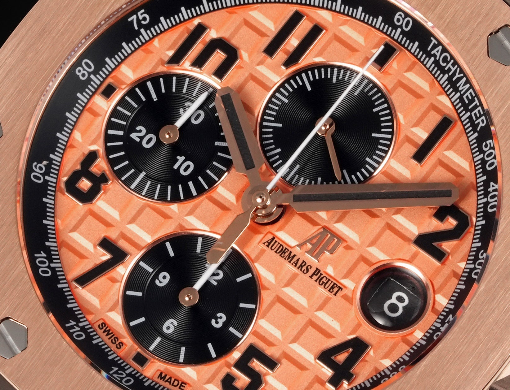 Audemars Piguet Royal Oak Offshore Chronograph 42mm Rose Gold Orange Dial