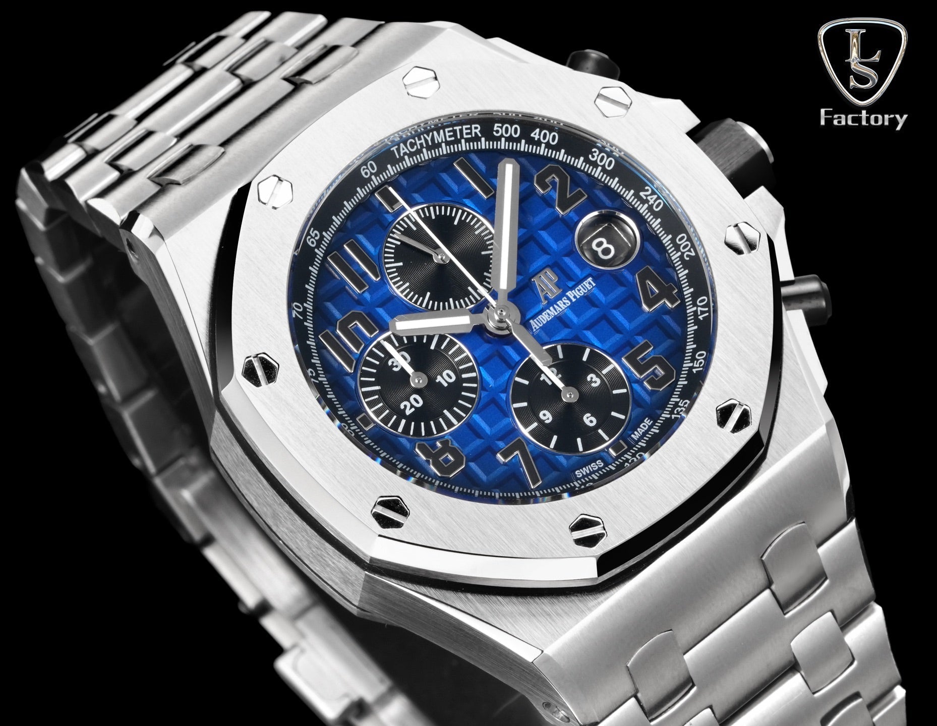 Audemars Piguet Royal Oak Offshore Chronograph 42mm Stainless Steel Blue Dial