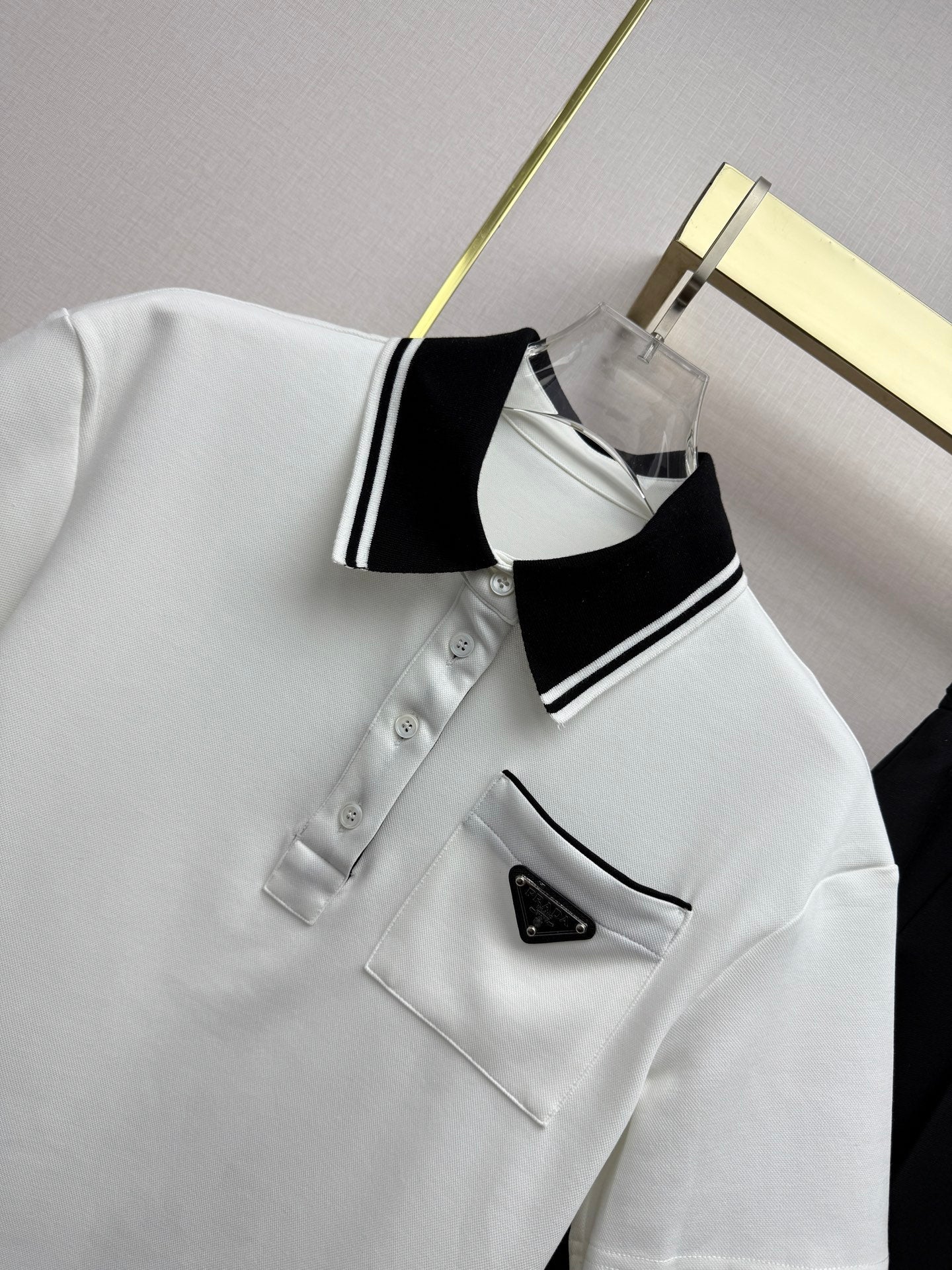 Prada 2026 Polo Shirt And Skirt Set Cotton 365048