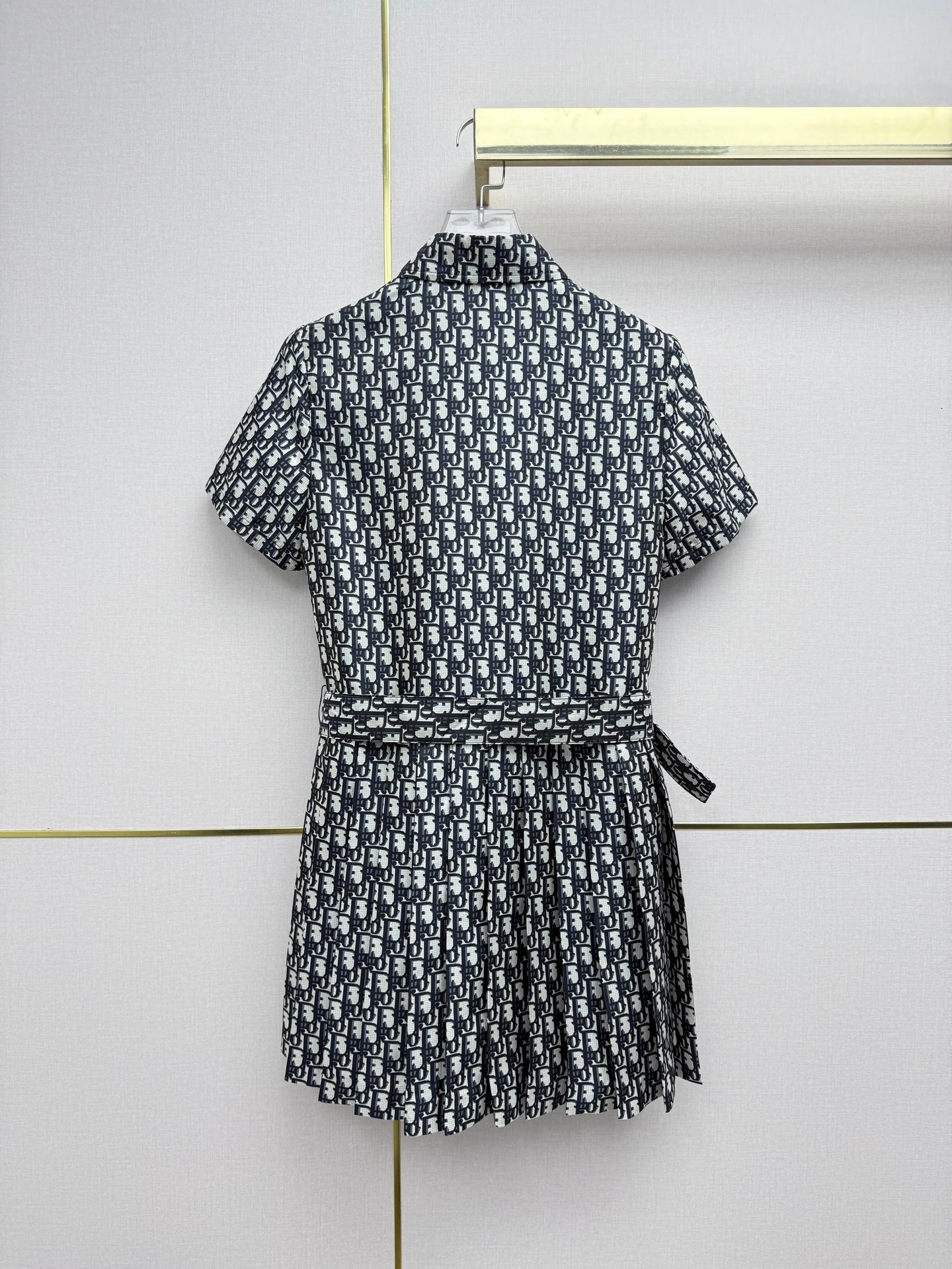Dior 2026 Shirt Dress Black Polyester 396918