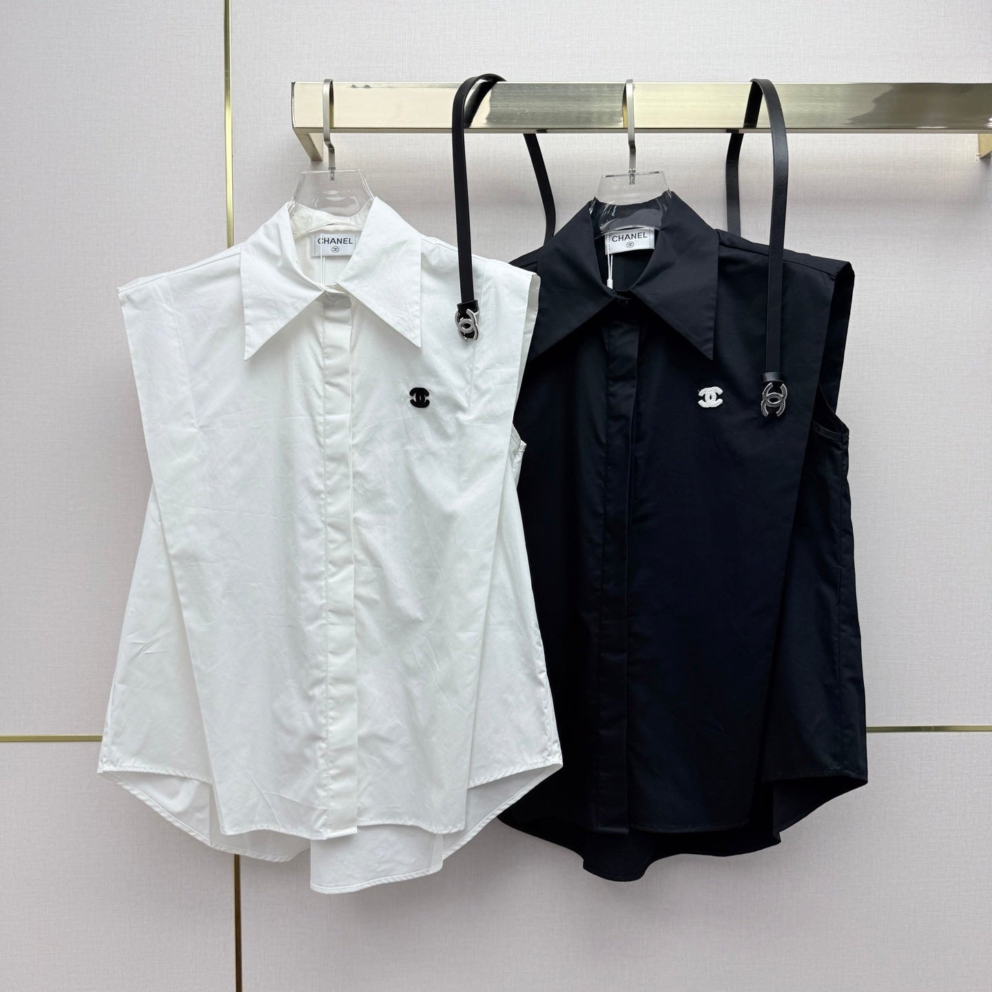 Chanel 2026 Sleeveless Shirt Cotton 400194