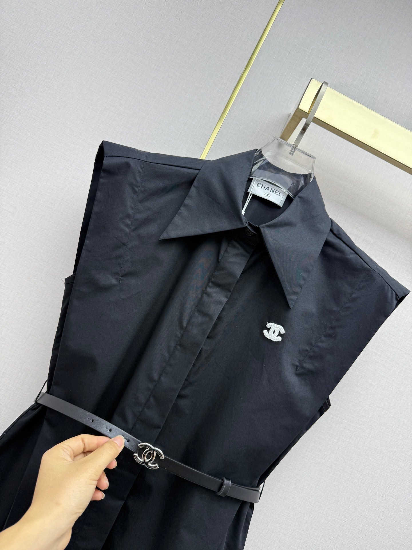 Chanel 2026 Sleeveless Shirt Cotton 400194
