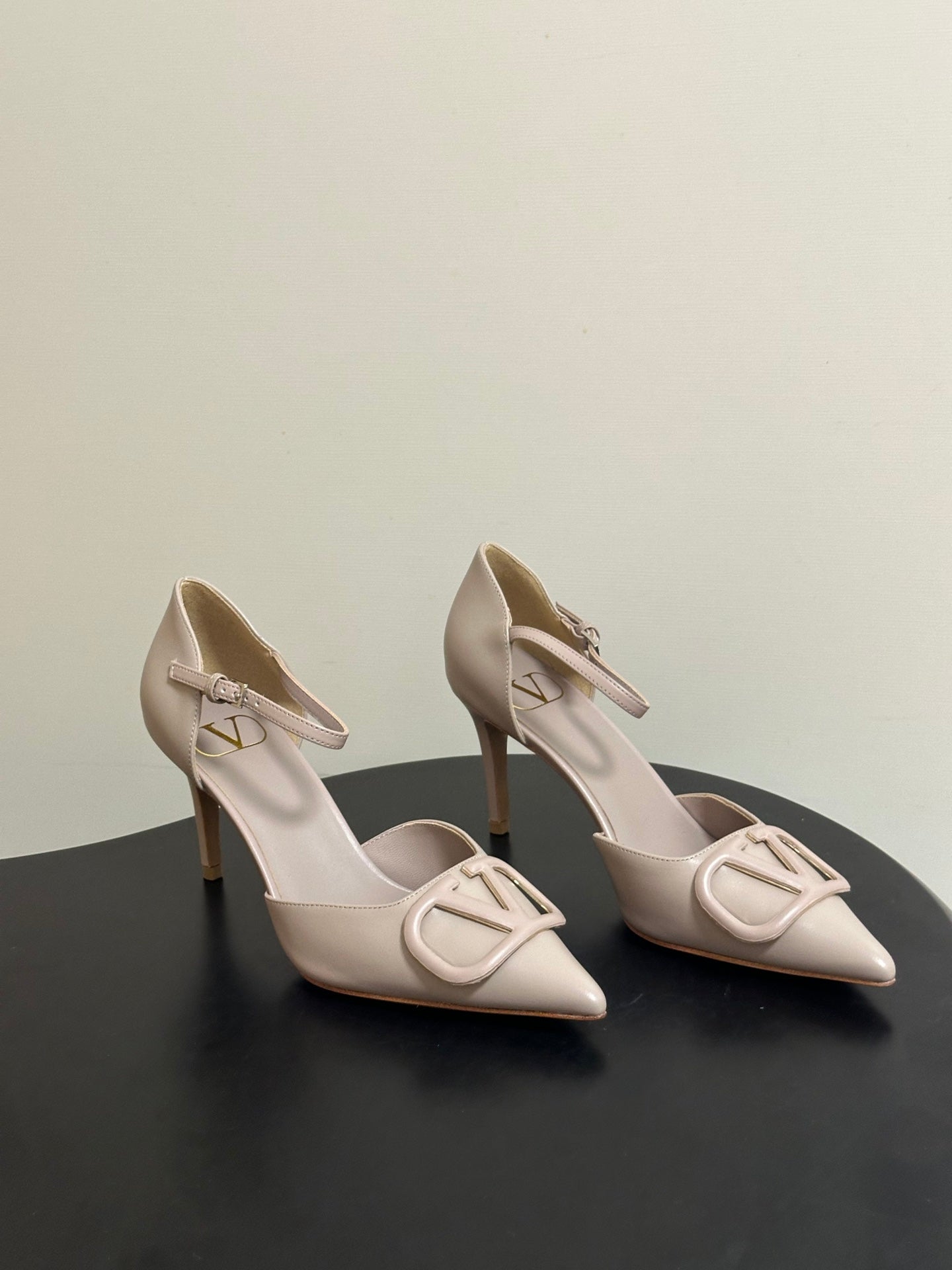 Valentino 2026 Garavani VLogo Signature D'Orsay 80mm Patent Leather Pumps 885969