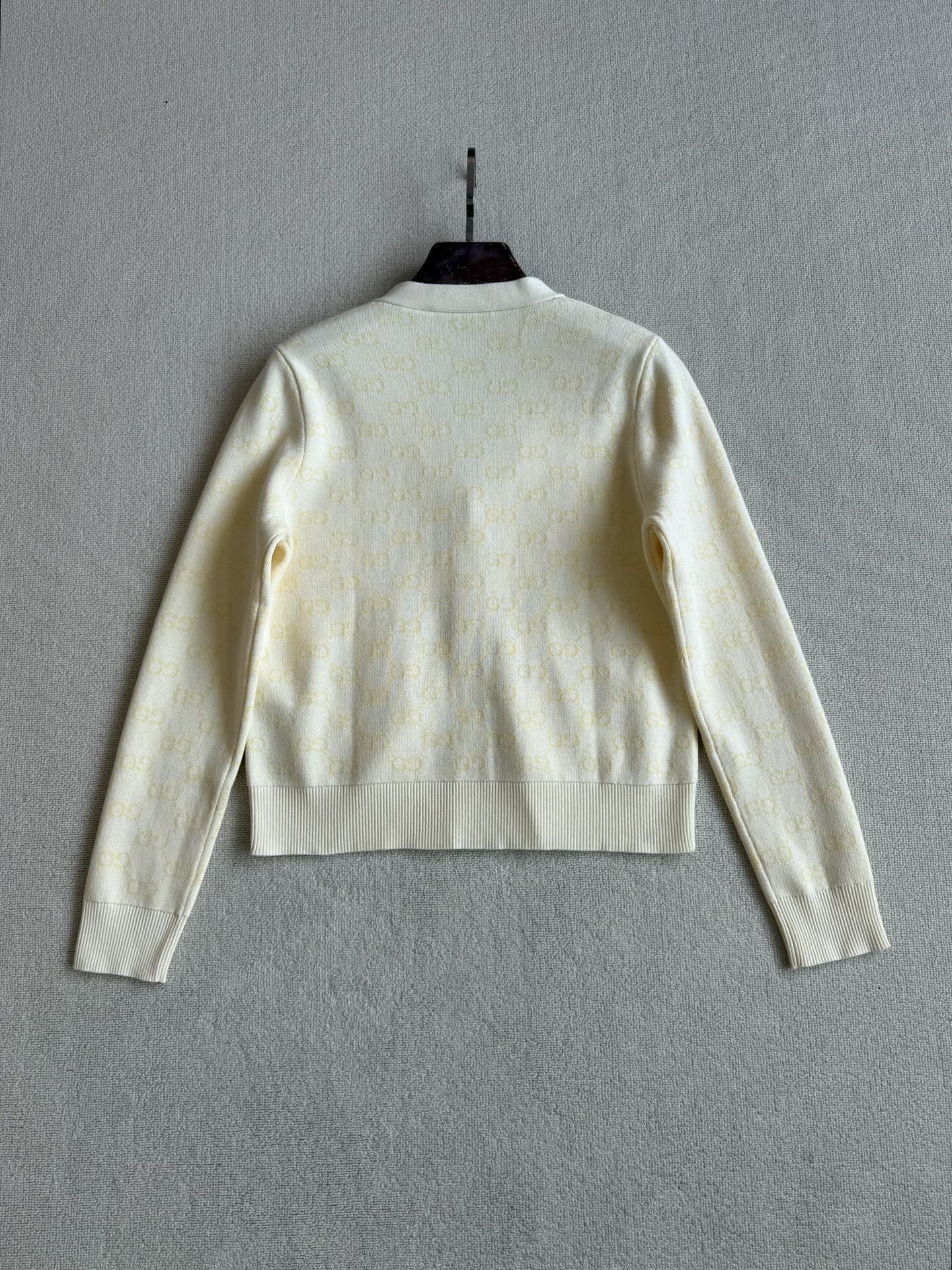 GG 25 Cardigan Light Yellow Wool 0031