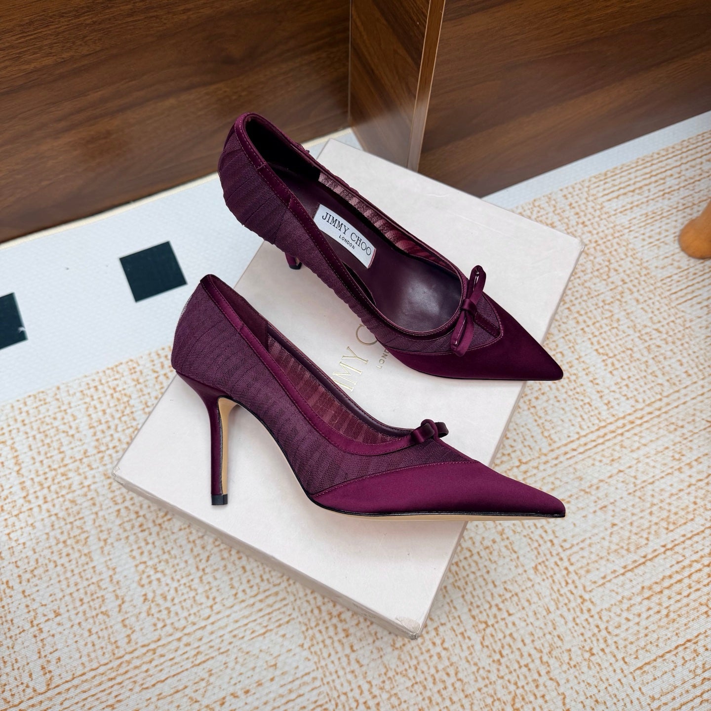 Jimmy Choo 2026 Love Pumps Lace Silk 920809