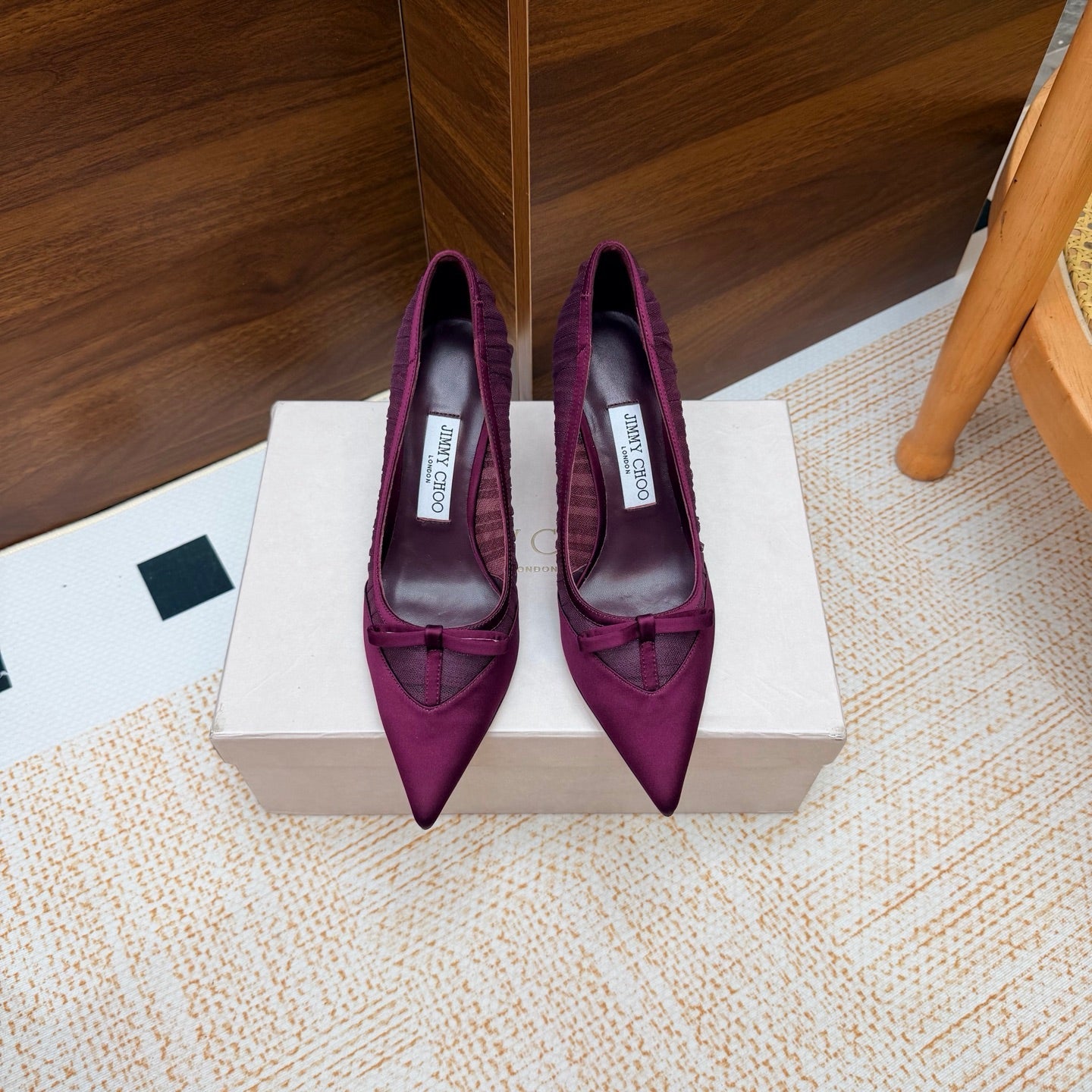Jimmy Choo 2026 Love Pumps Lace Silk 920809