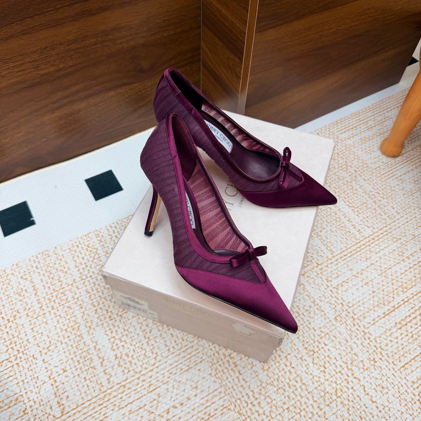 Jimmy Choo 2026 Love Pumps Lace Silk 920809