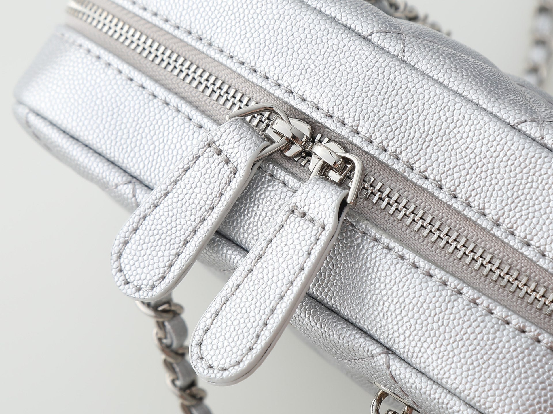 Chanel 2026 Mini Bowling Bag 19.5cm Embossed Calfskin