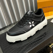 LV SNEAKER BLACK MONOGRAM CALFSKIN