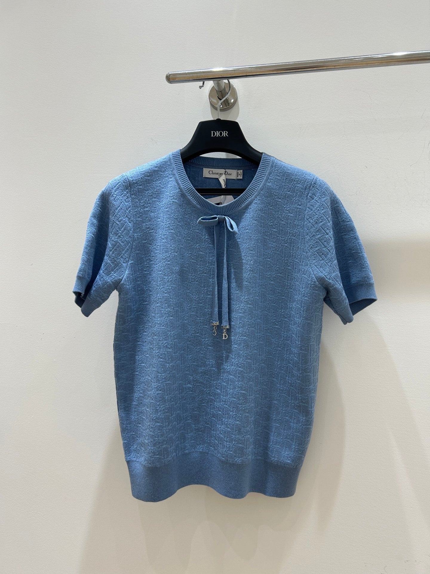 Dior 2026 Knit Short-sleeved Top Wool 399416