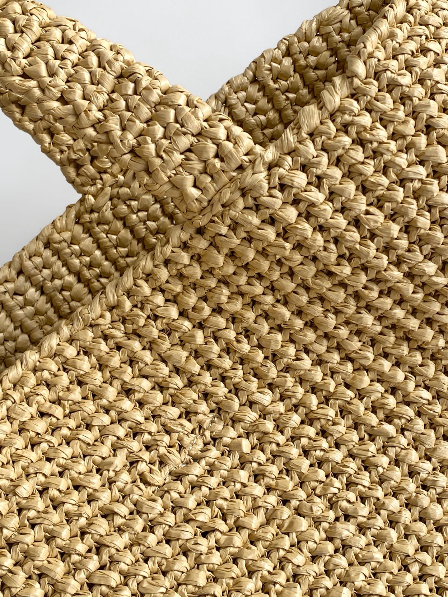 Prada 2026 Tote Bag 40cm Beige Woven