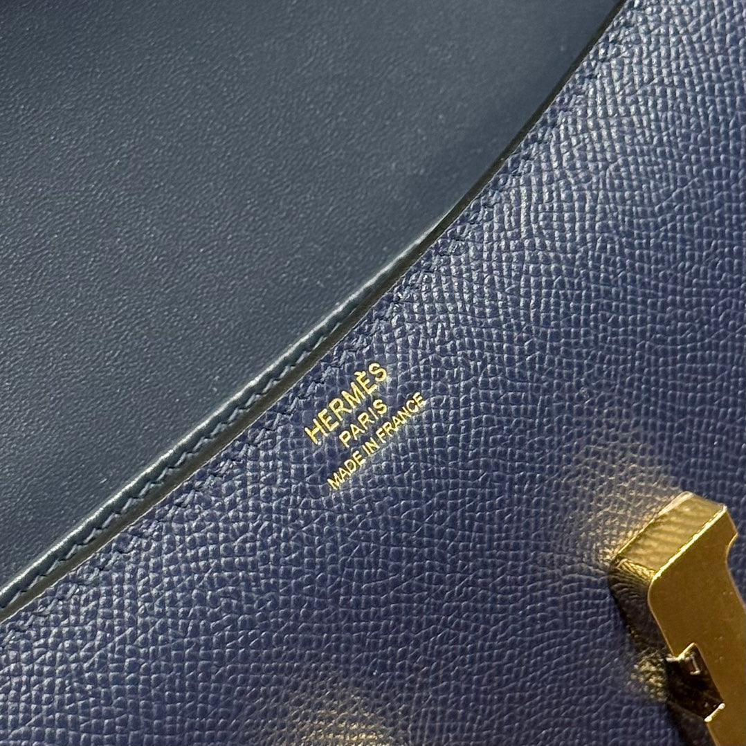 HM Constance Elan 24cm Bag Epsom Leather Gold Hardware