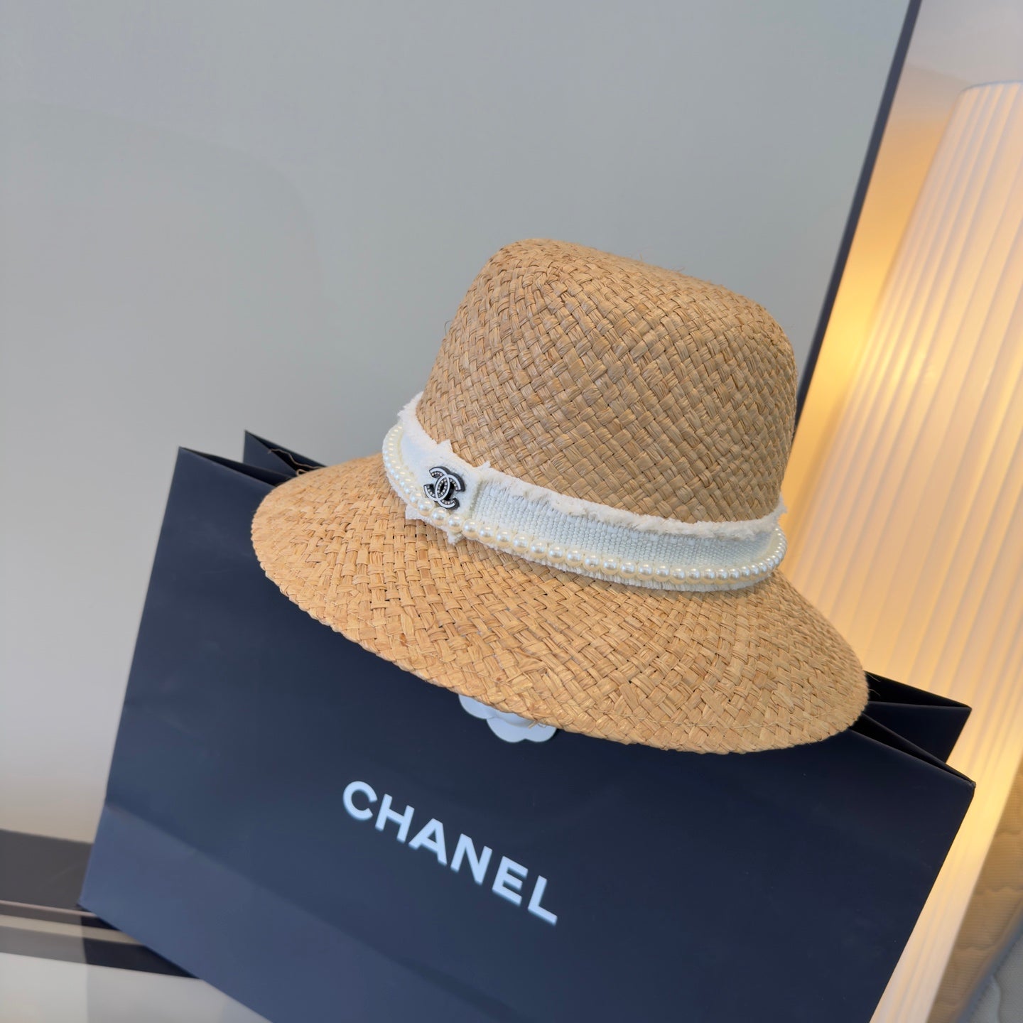 Chanel Straw Hat 360798