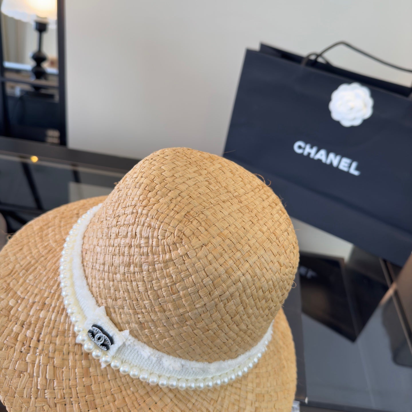 Chanel Straw Hat 360798