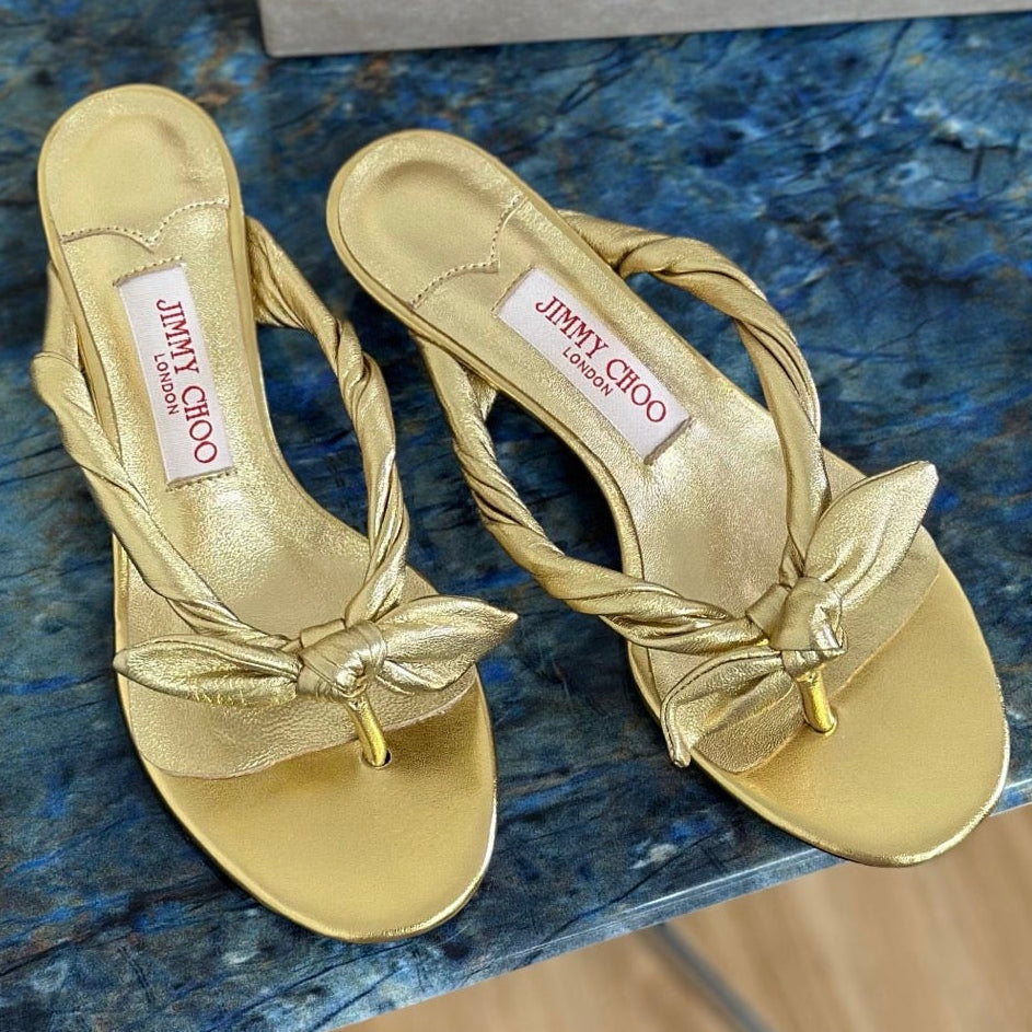 Jimmy Choo 2026 Liss Sandals 30mm Sheepskin 929069