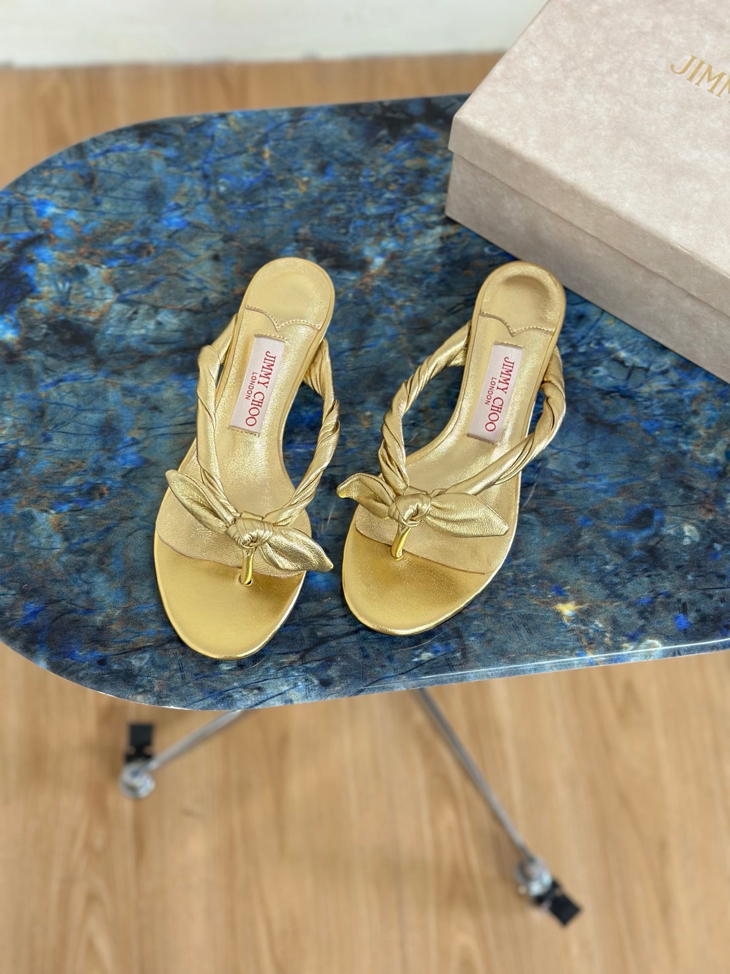 Jimmy Choo 2026 Liss Sandals 30mm Sheepskin 929069