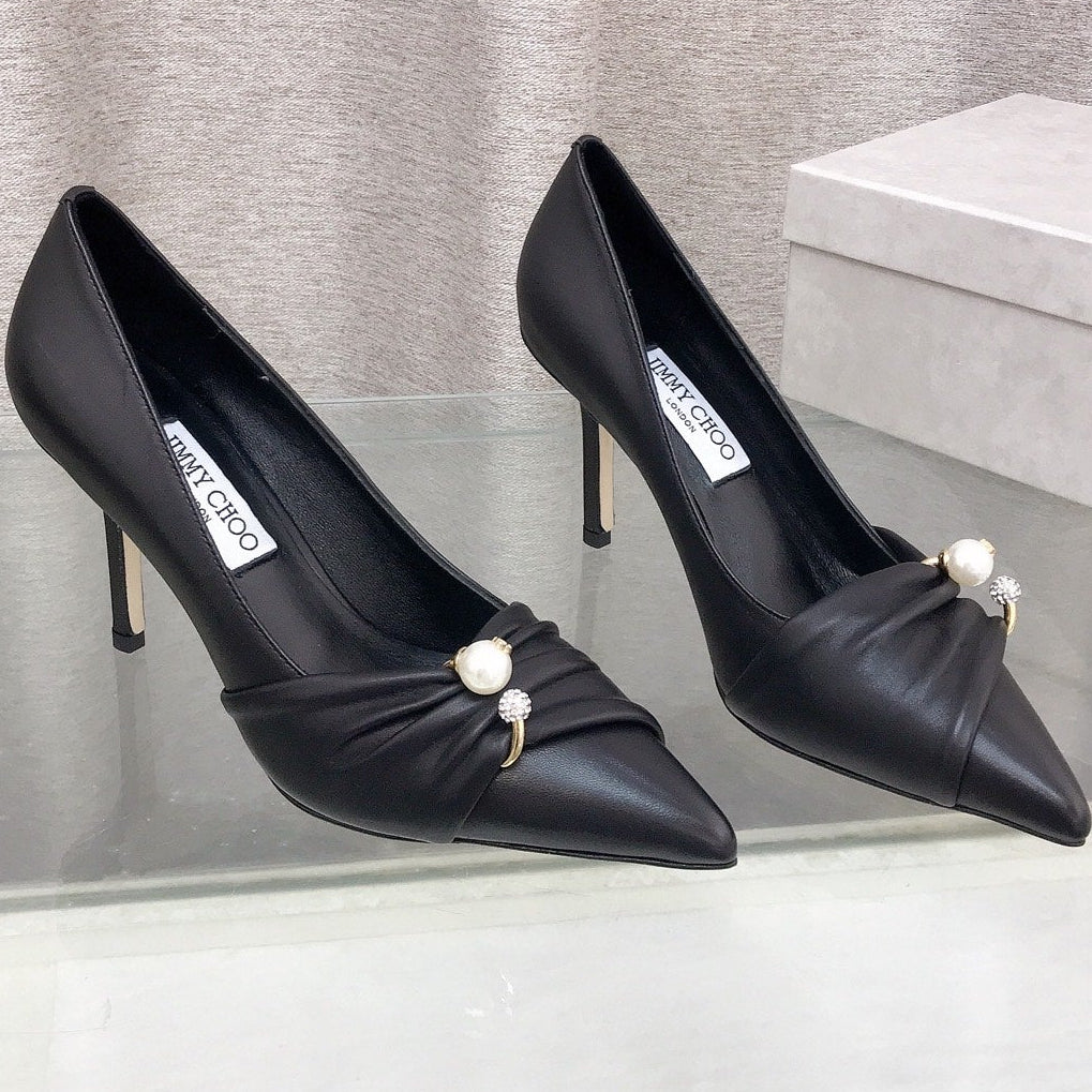 Jimmy Choo 2026 Rafi Shoe Mianyang Leather 956643