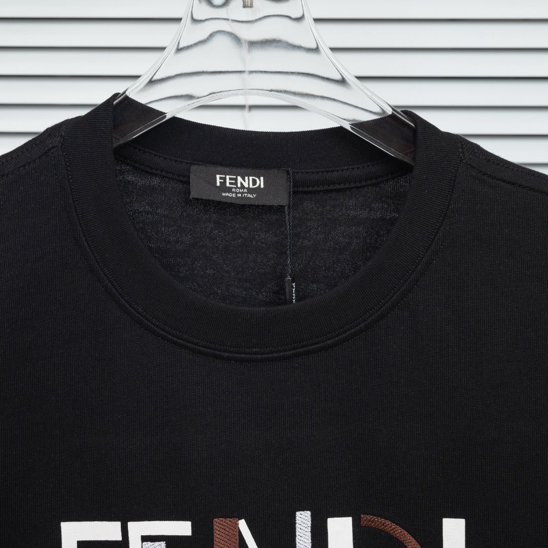 Fendi 2026 Men's Short Sleeved Shirt Cotton 828817