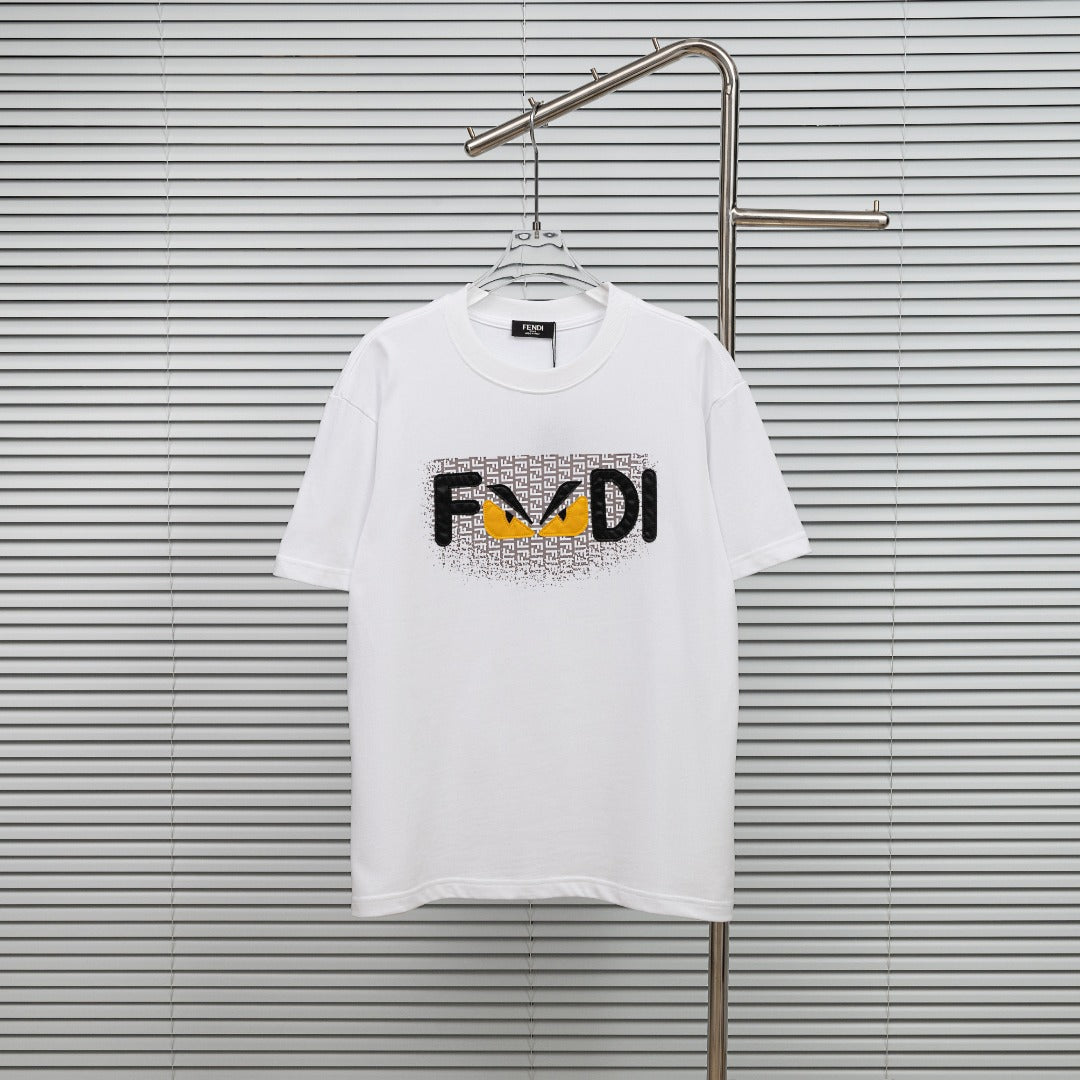 Fendi 2026 Men's Short Sleeved Shirt Cotton 828857