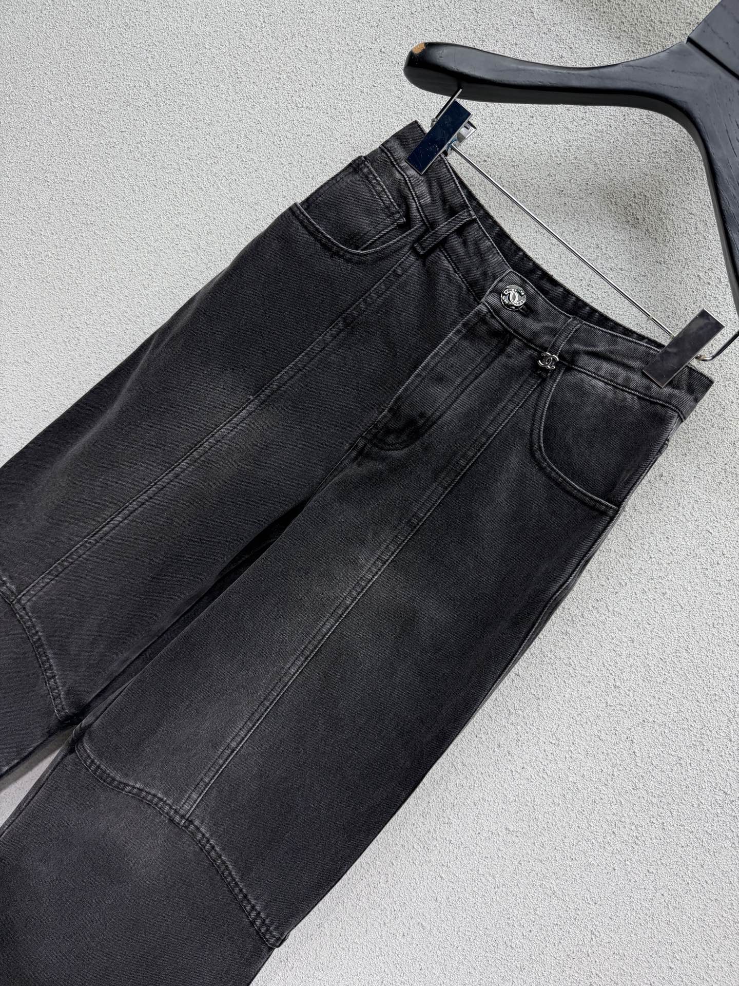 Chanel 2026 Wide-Leg Jeans Cotton 398343